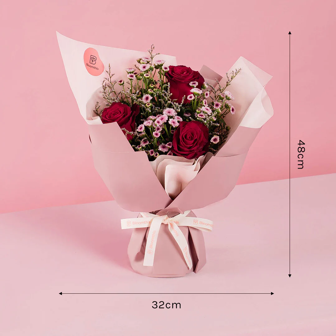 Alessi Red Rose Bouquet - Image 4