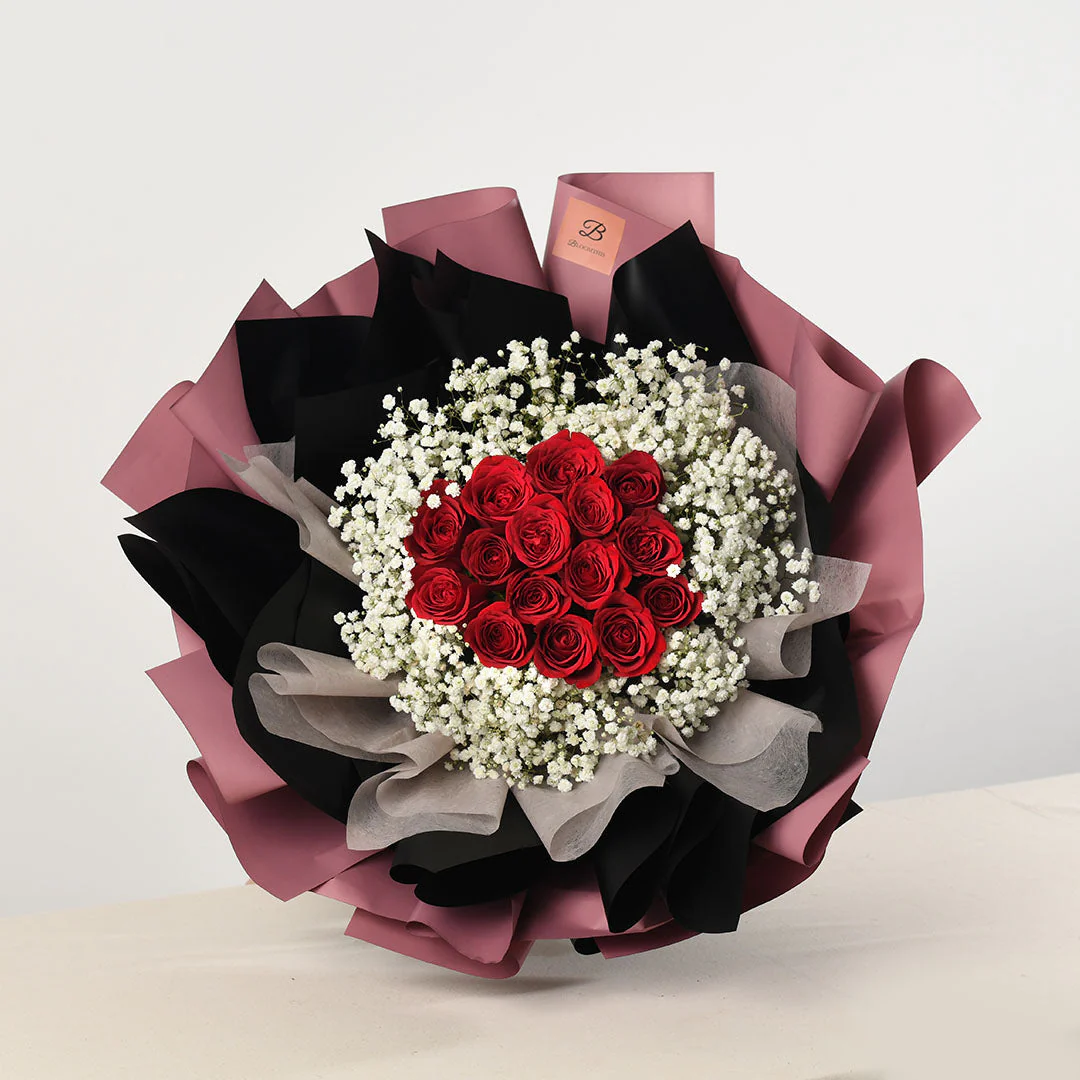 Aphrodite Red Rose Bouquet - Image 4