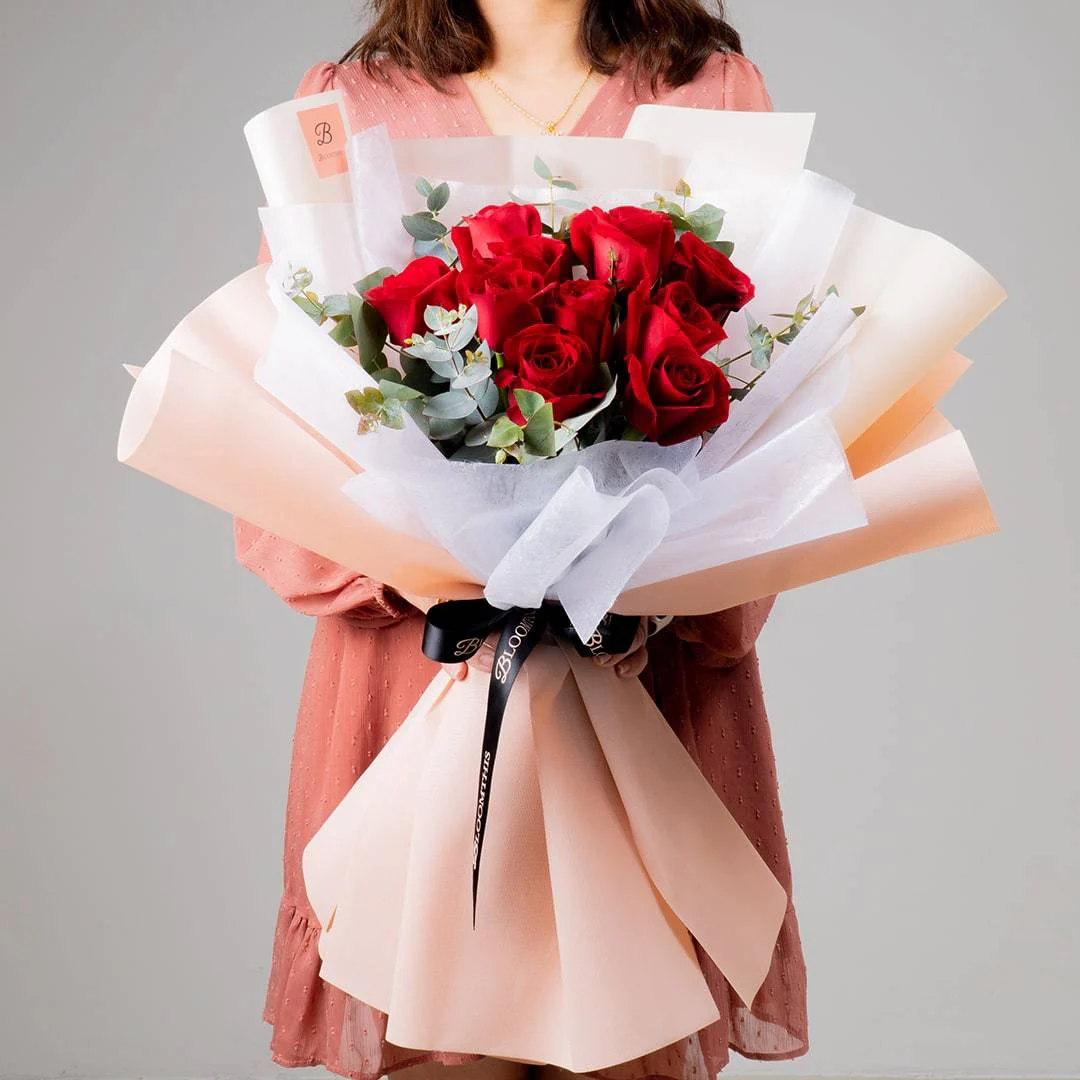 Ashley Red Rose Bouquet (MDV) - Image 7