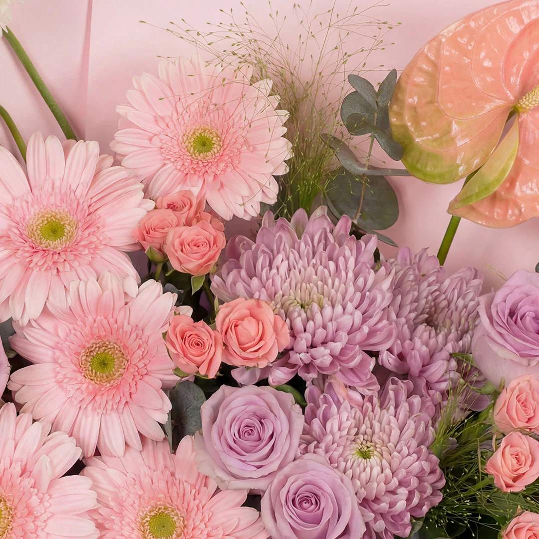Ayame Pink Gerbera Bouquet - Image 3