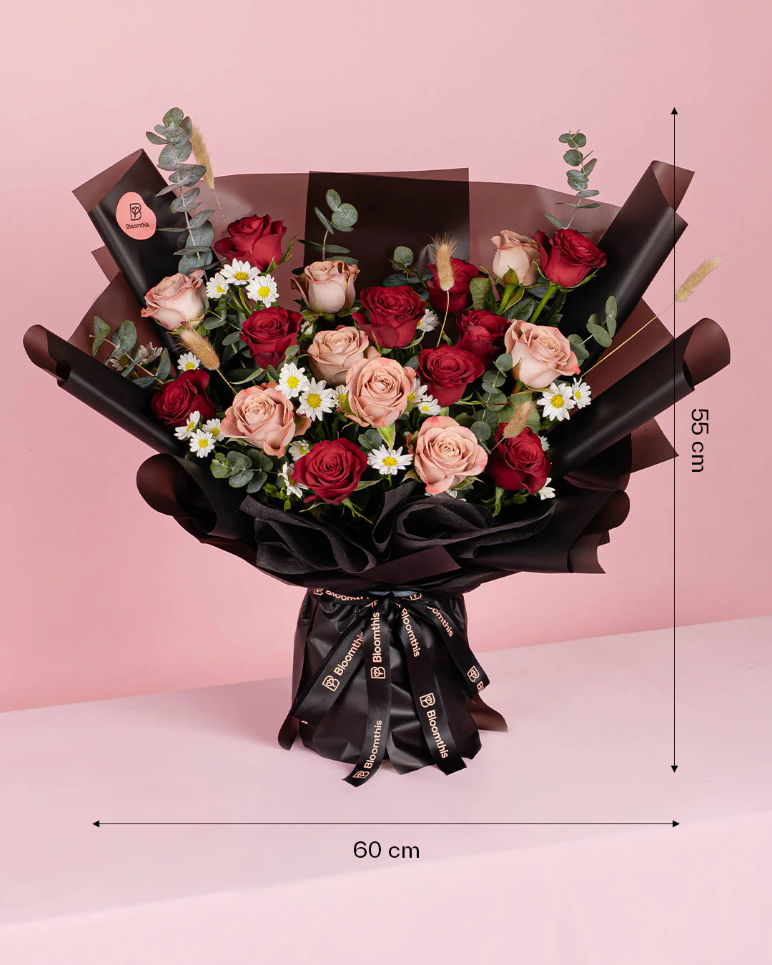Bethany Red Rose Bouquet - Image 3