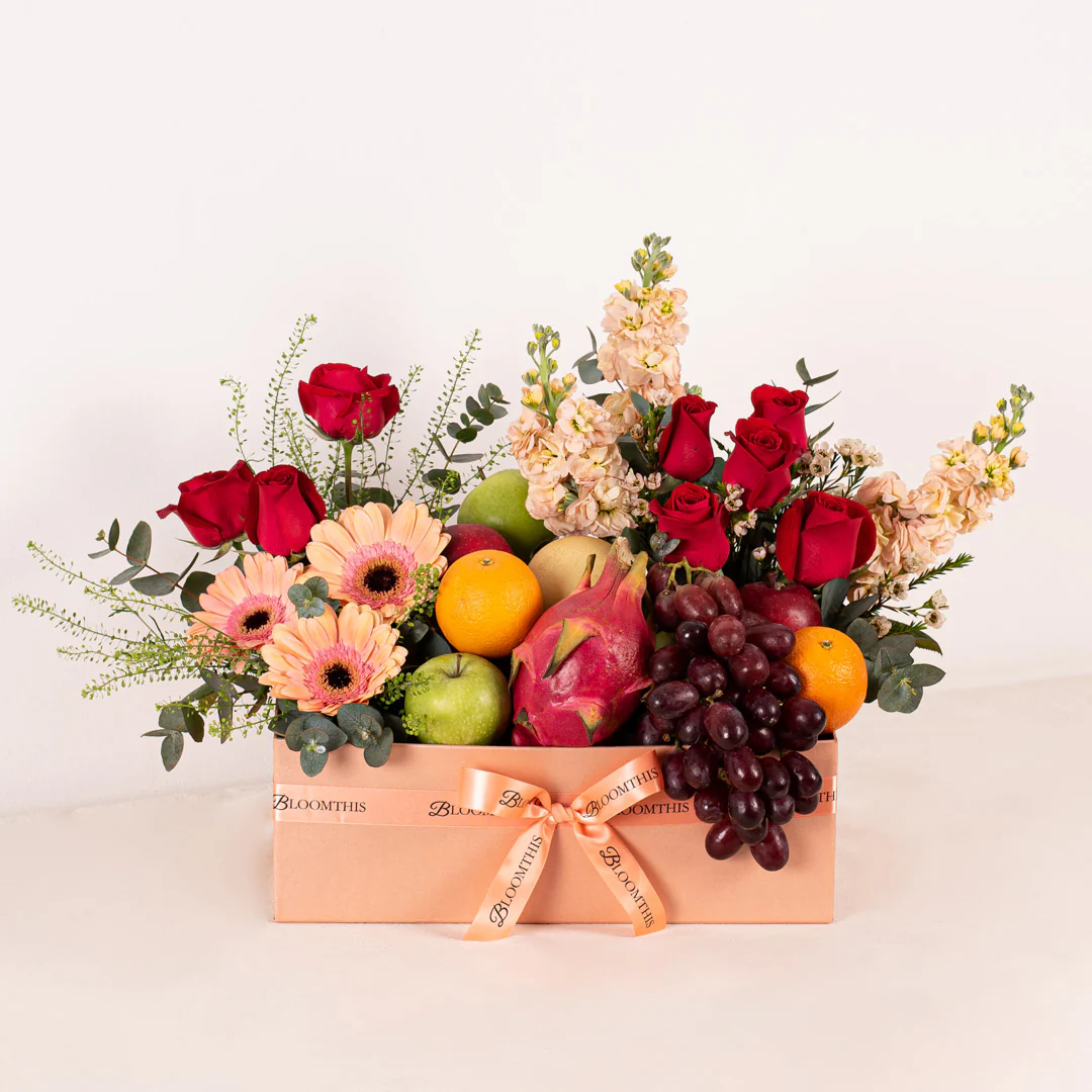 Brianna Flowers & Fruit Basket