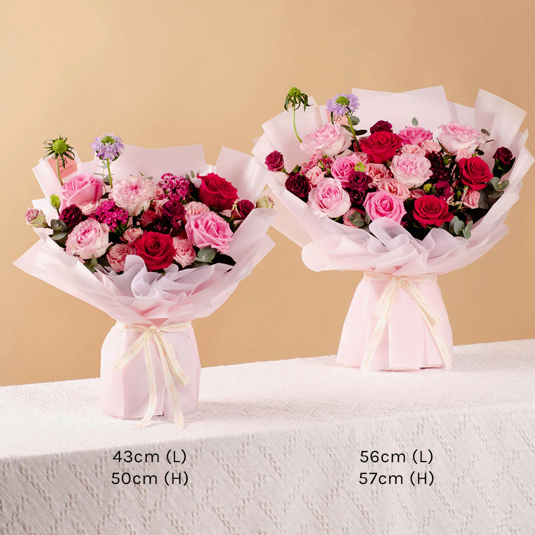 Bridie Red Rose Bouquet - Image 8
