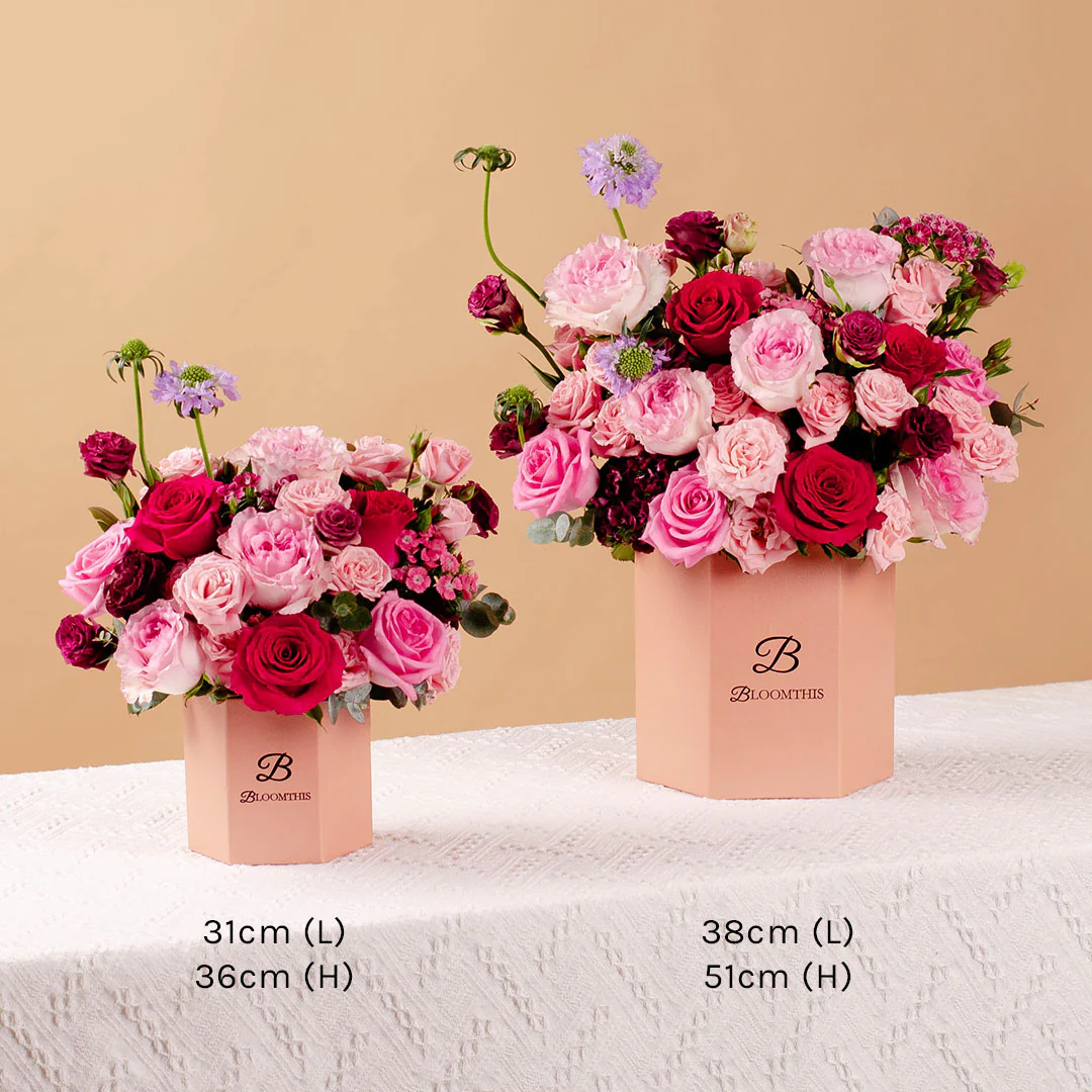 Bridie Red Rose Mother's Day Flower Box (MD) - Image 11