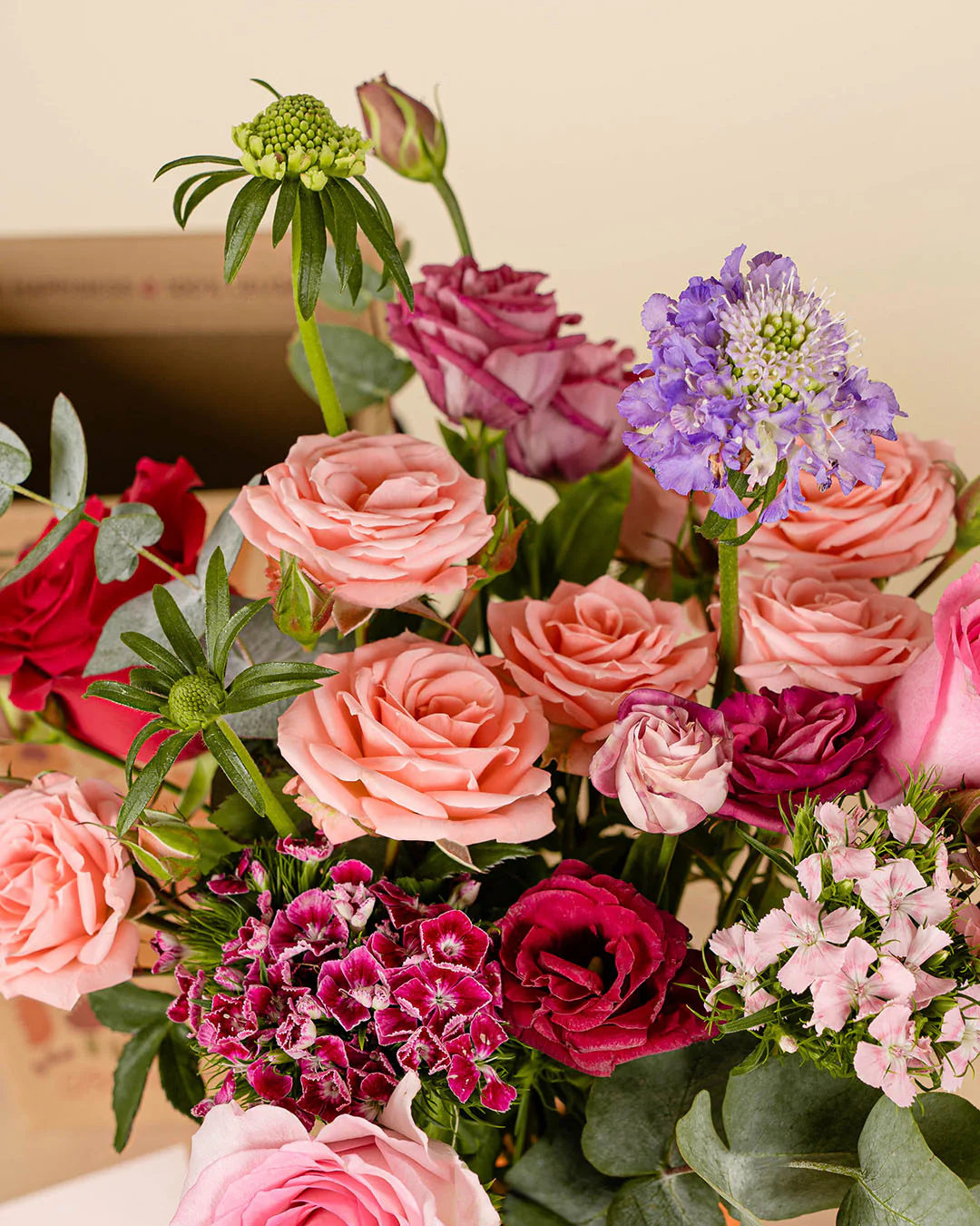 Bridie Rose & Eustoma Mini Bloombag & re:bloom Vase - Image 4