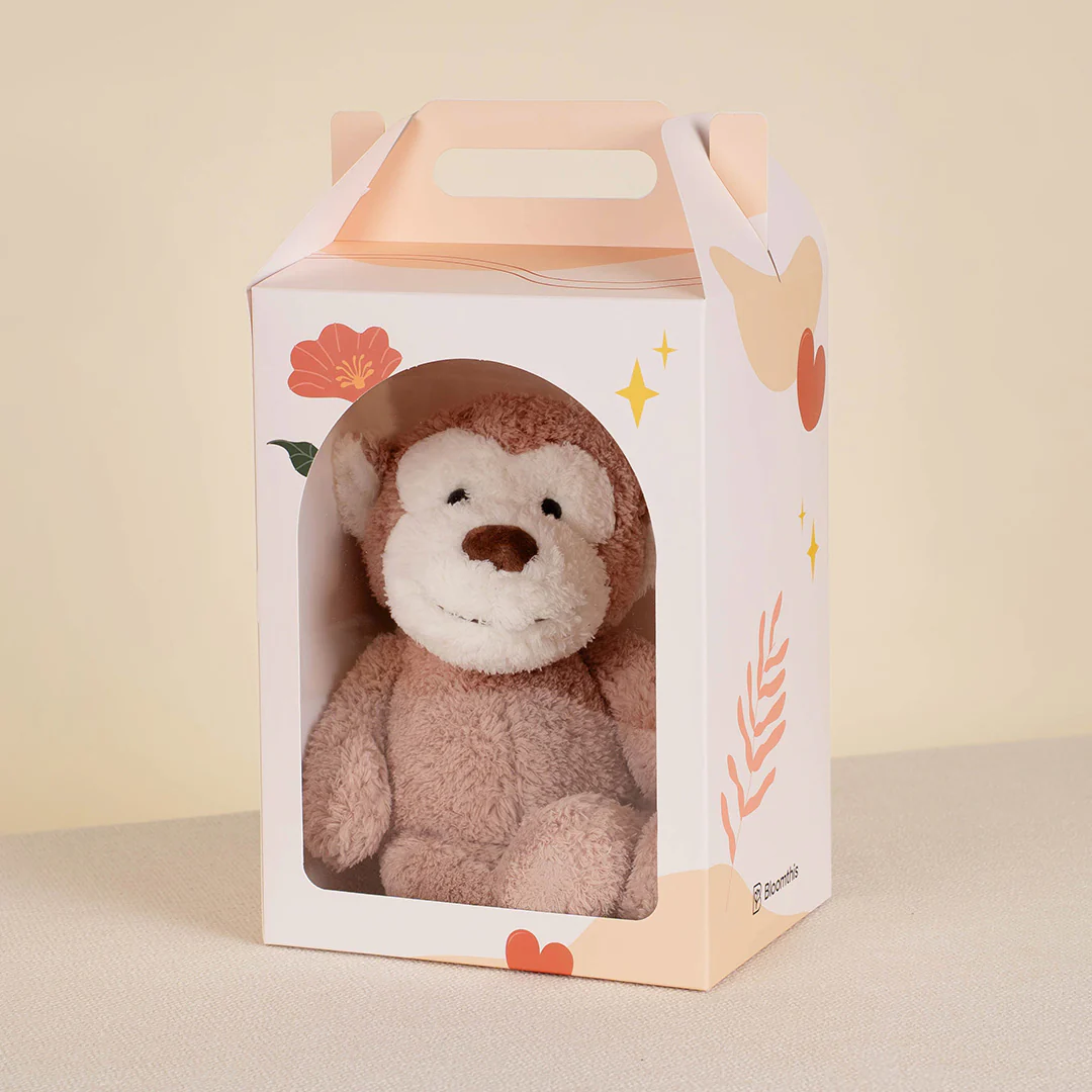 Cassidy Brown Monkey Plushie - Image 3