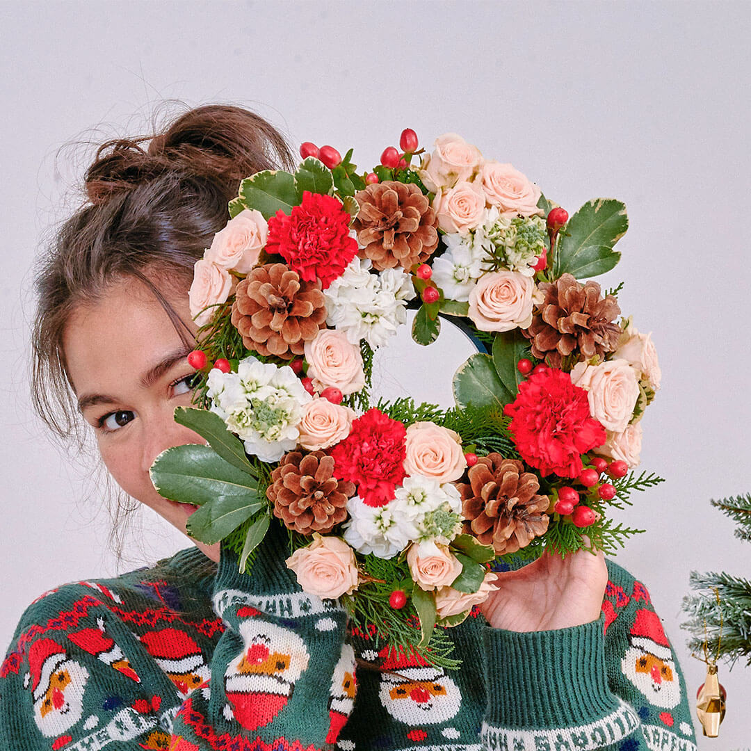 Celeste Christmas Wreath - Image 2