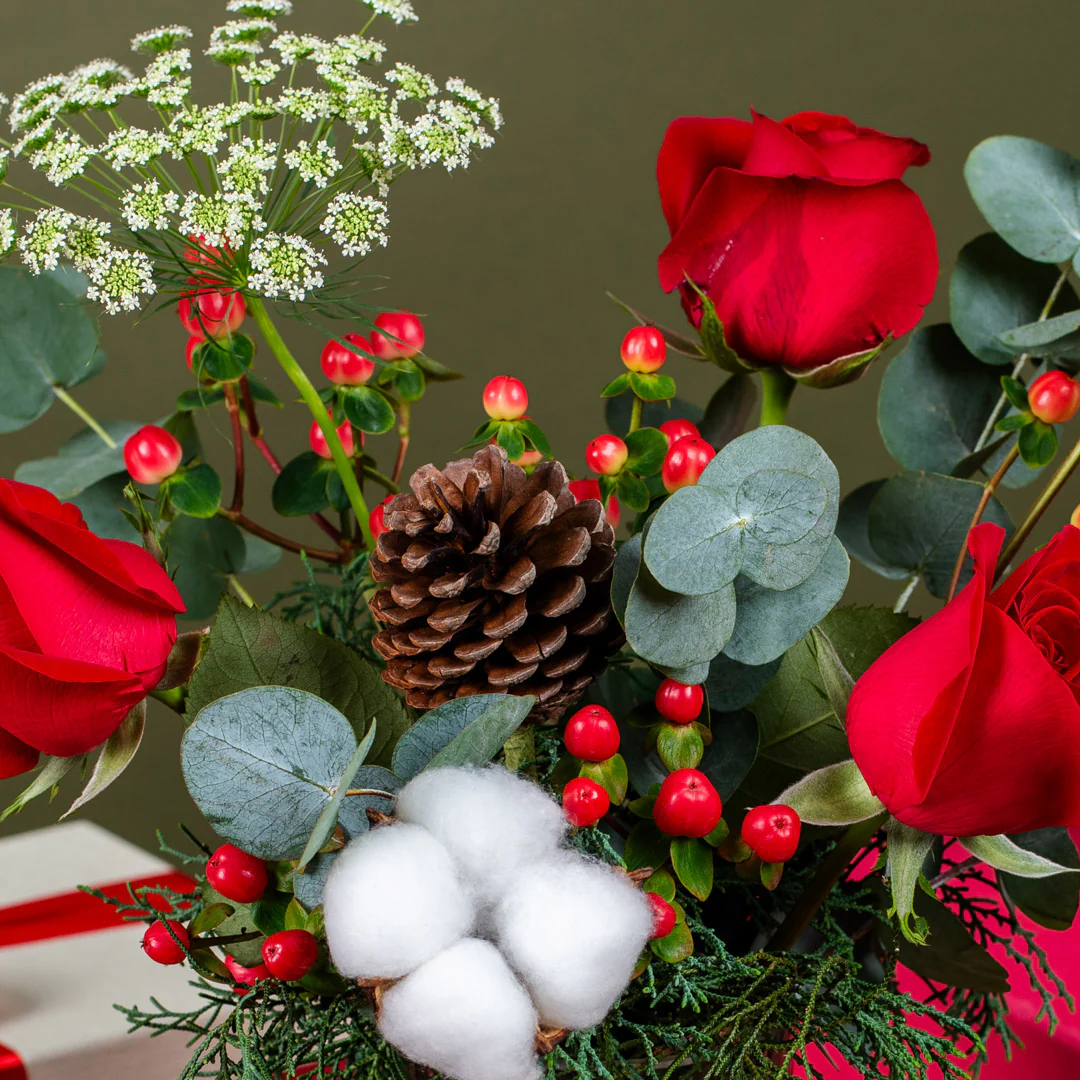 Christie Red Rose Christmas Mini BloomBag - Image 4