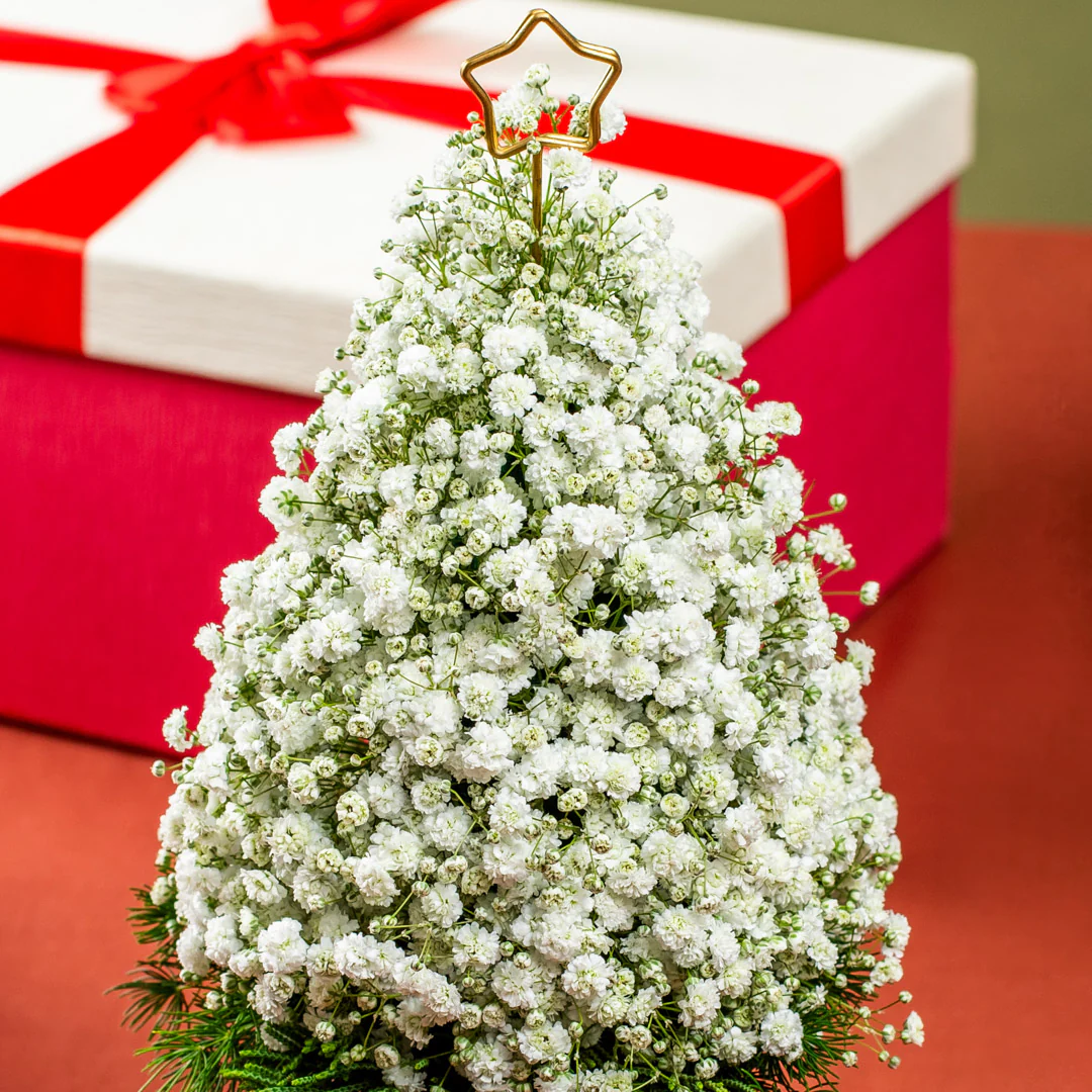 Claire Mini Christmas Tree Flower Box - Image 4