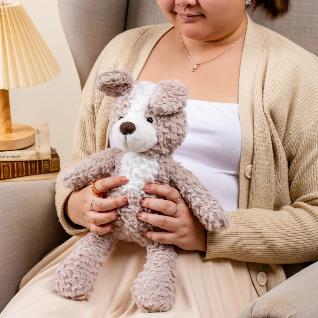 Colleney 2-Tone Beige Teddy Plushie - Image 2