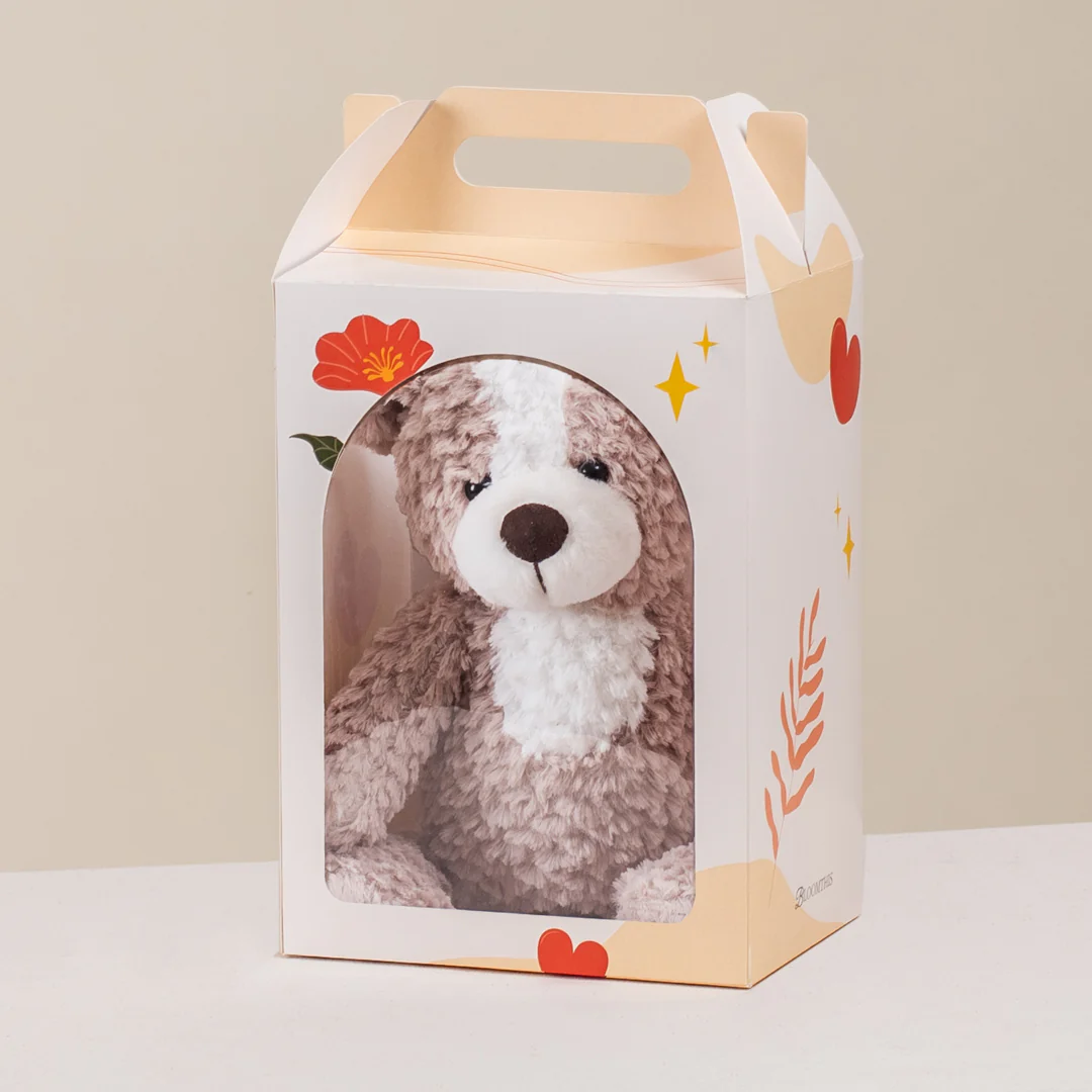 Colleney 2-Tone Beige Teddy Plushie - Image 3