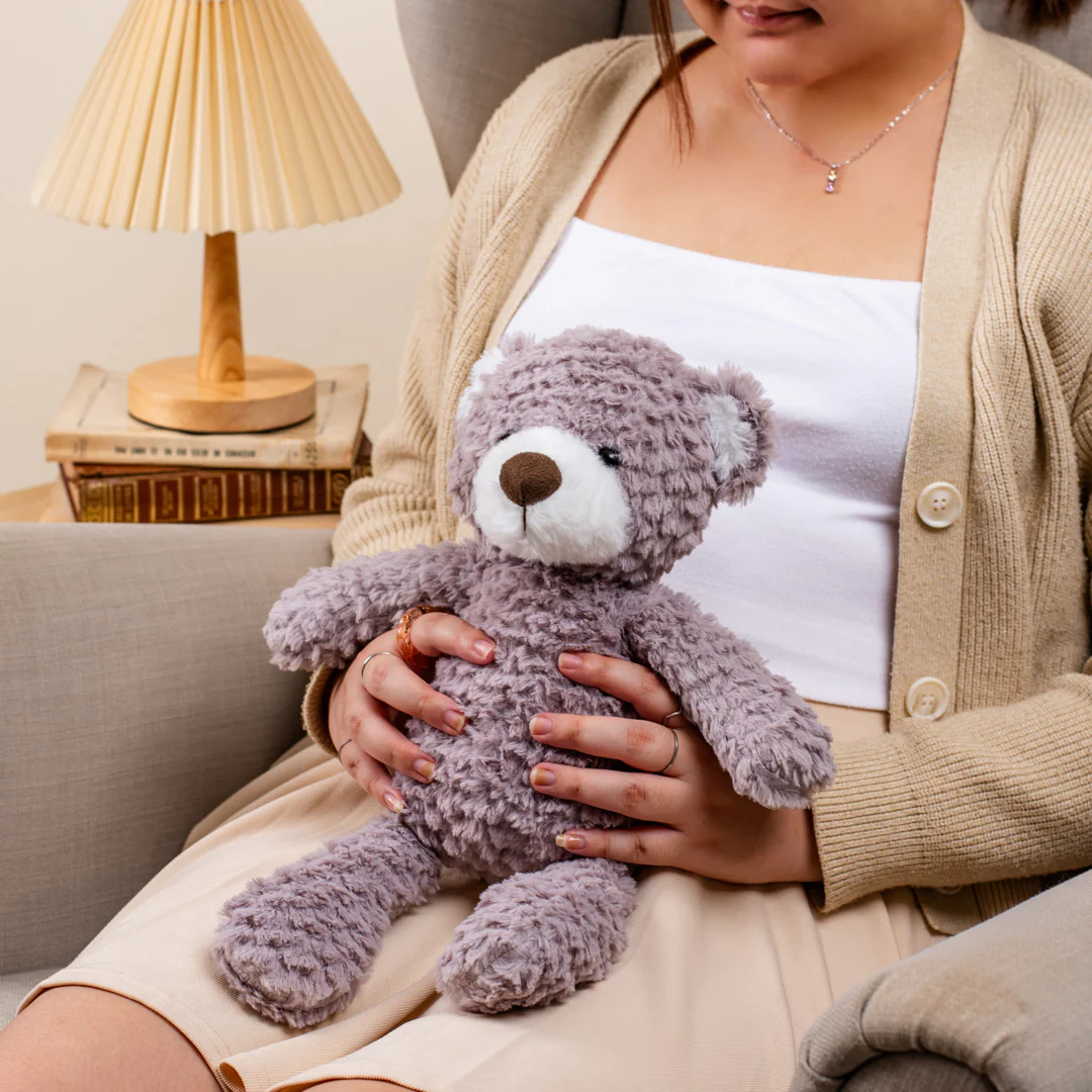 Colleney Grey Teddy Plushie (AO) - Image 2