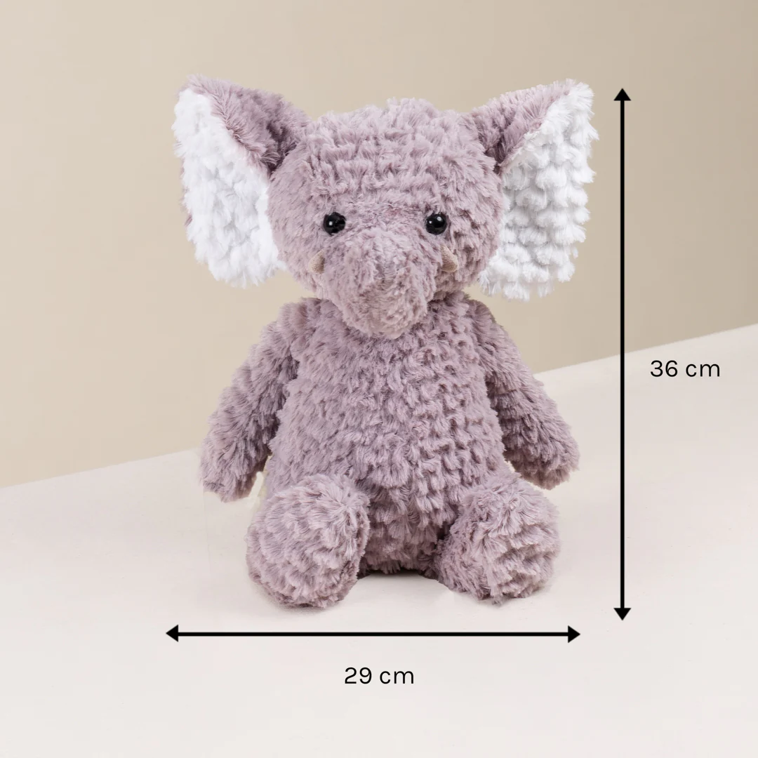 Colleney Grey Elephant Plushie - Image 5