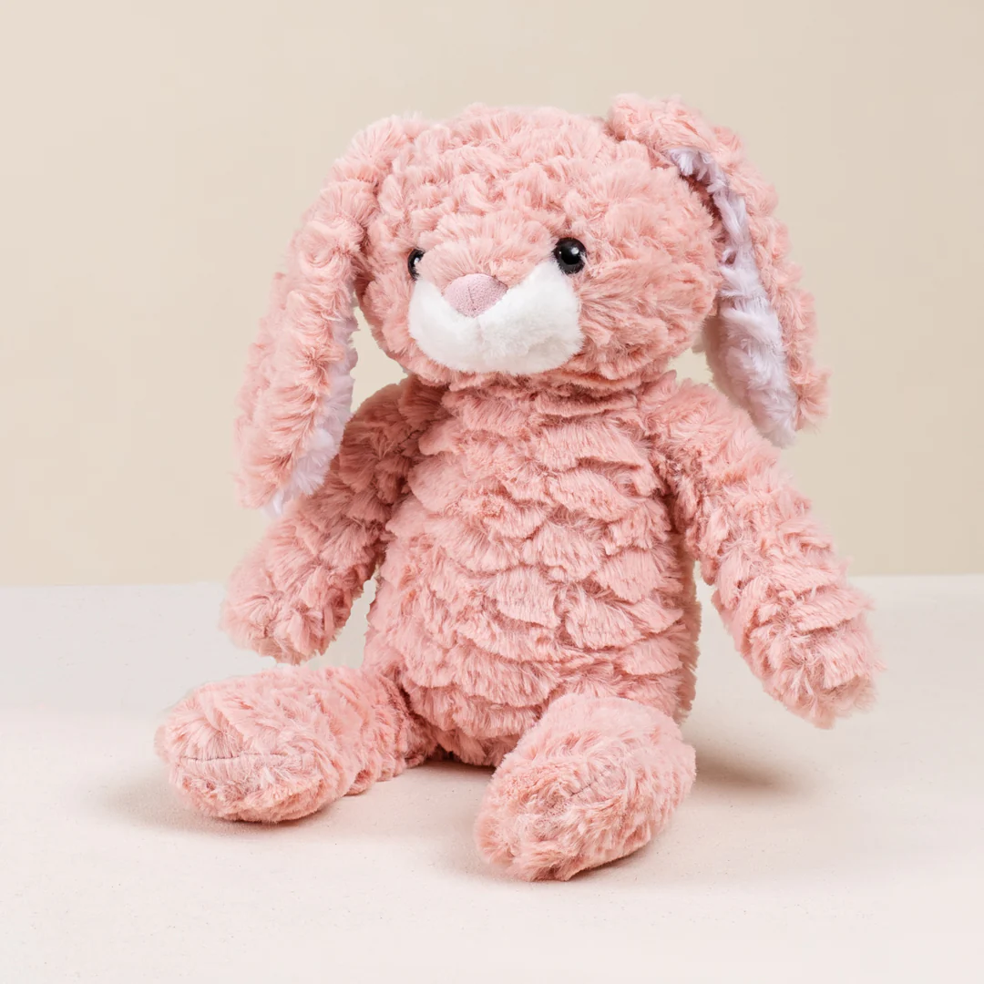 Colleney Peach Bunny Plushie - Image 4