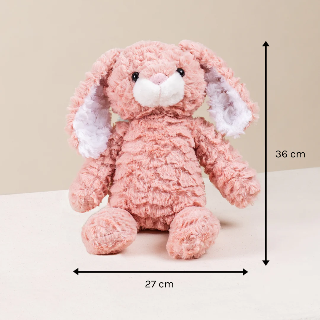 Colleney Peach Bunny Plushie - Image 5