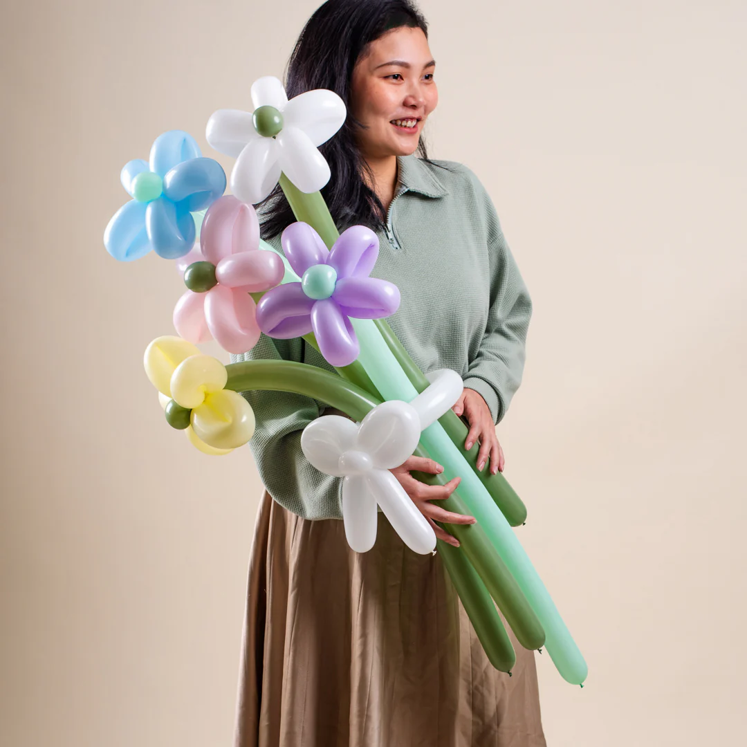 Daisy Balloon Bouquet (5 Stalks) - Image 2
