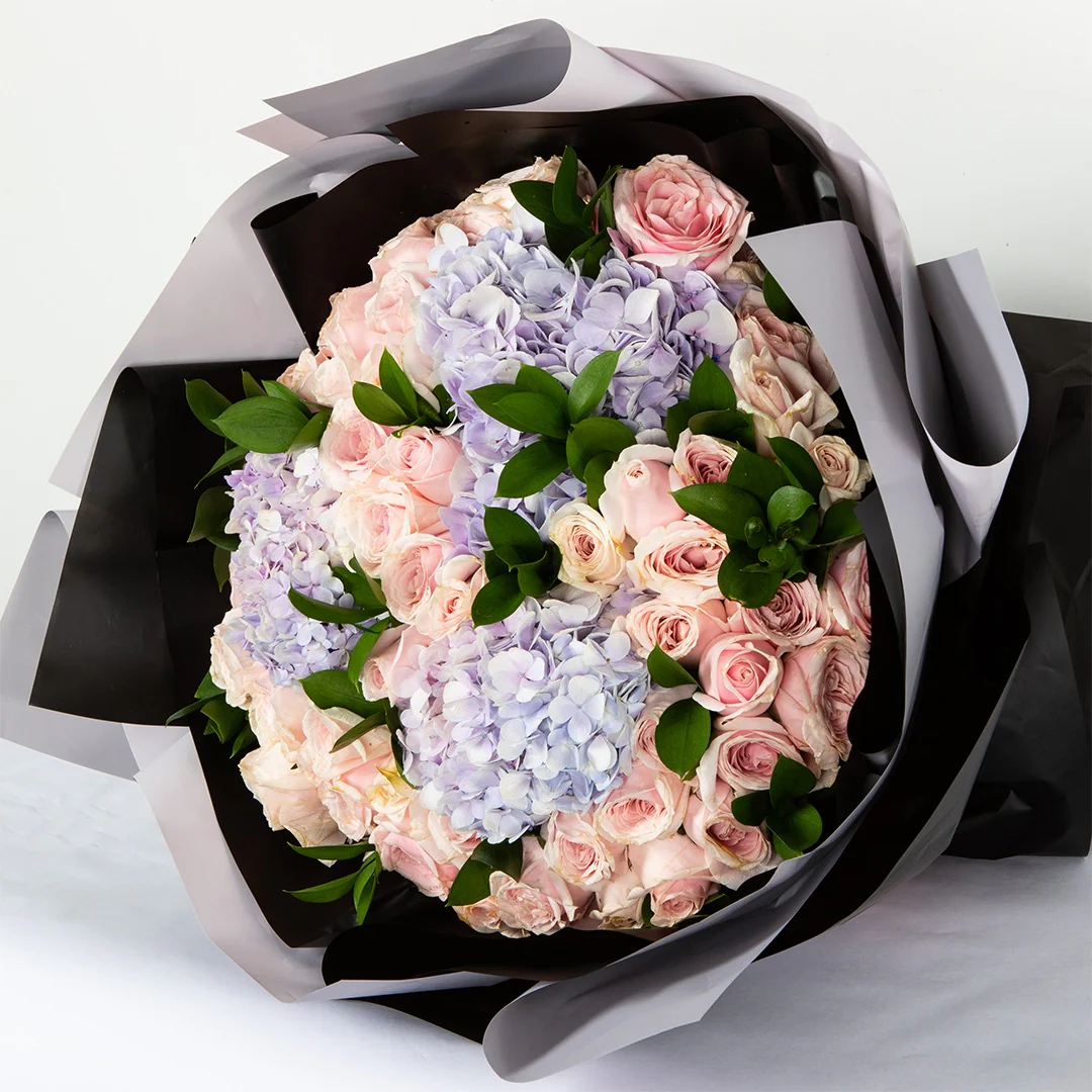 Dearest Hydrangea & Rose Bouquet - Image 4
