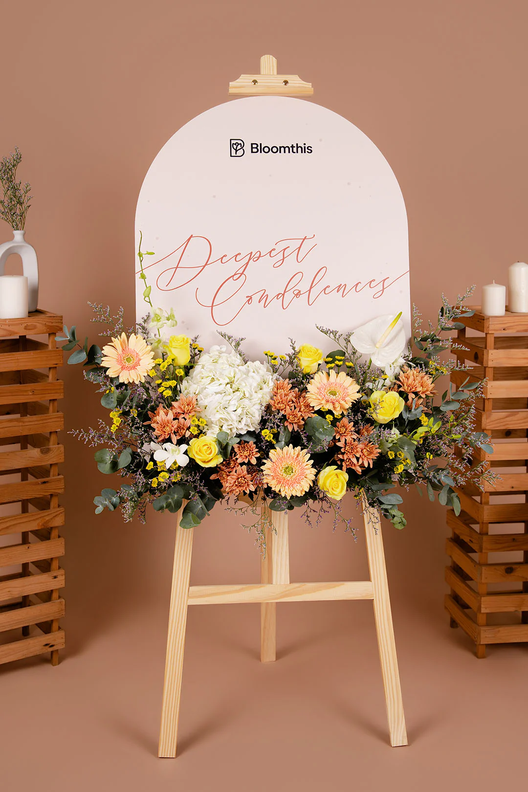 Elysian Condolence & Funeral Flower Stand - Image 4