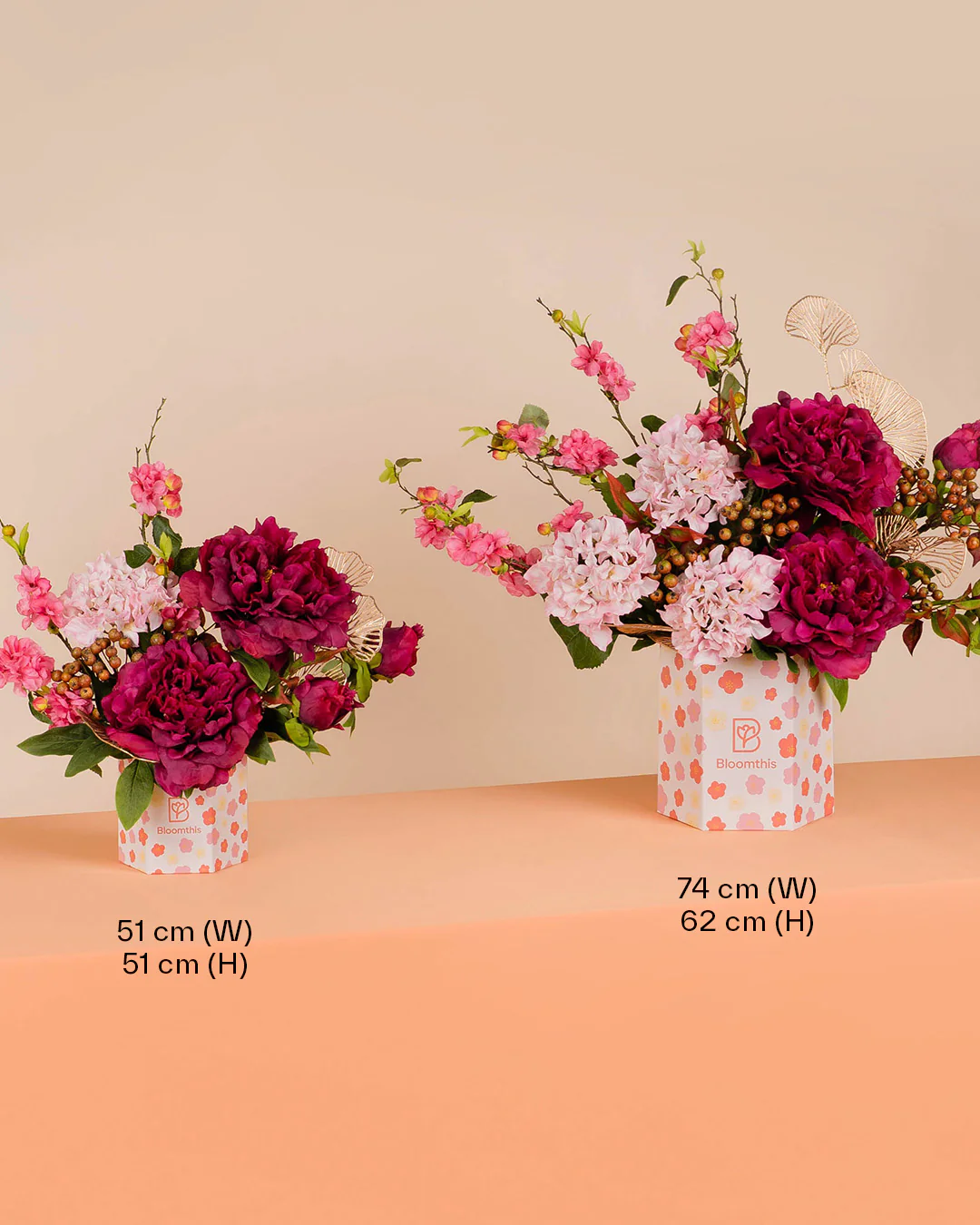Eternal Opulence Chinese New Year Artificial Flower Box 2026 - Image 9