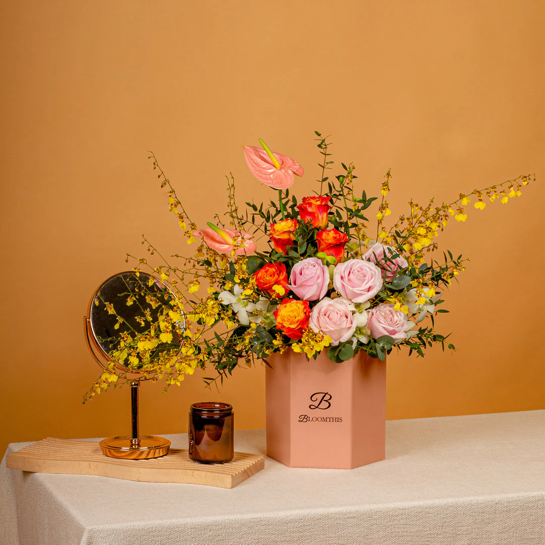 Euphemia Rose & Anthurium Flower Box - Image 3
