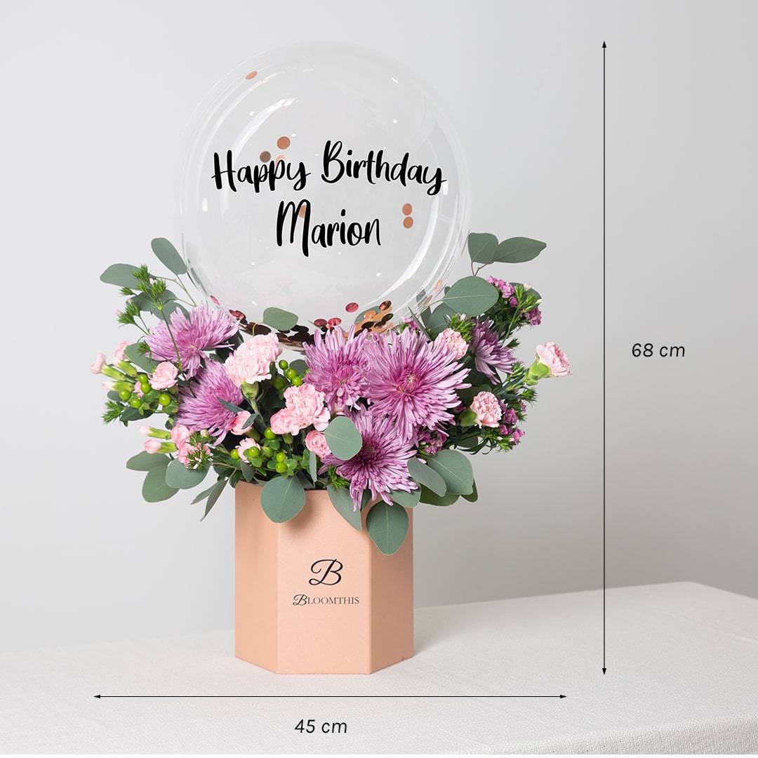 Evana Balloon Flower Box - Image 7