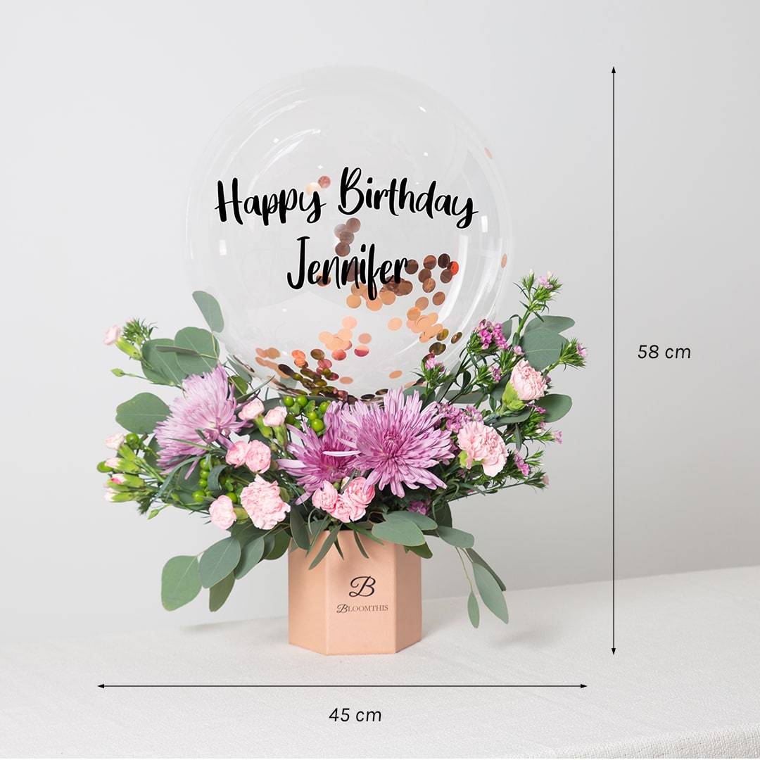 Evana Balloon Flower Box - Image 8
