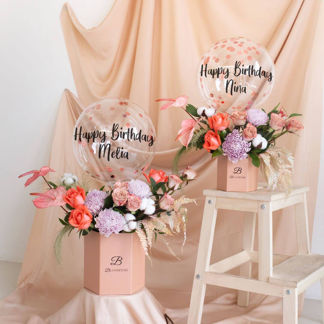 Fenella Balloon Flower Box - Image 2