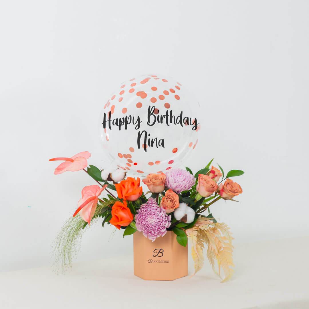 Fenella Balloon Flower Box - Image 4