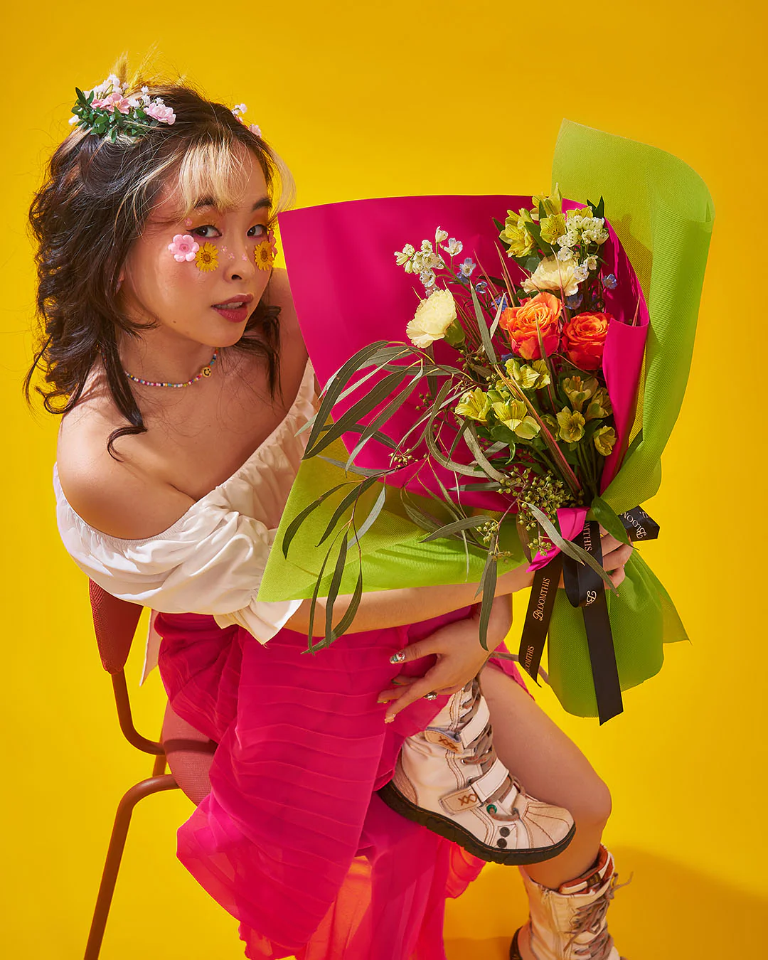 for the gram orange rose bouquet - Image 6