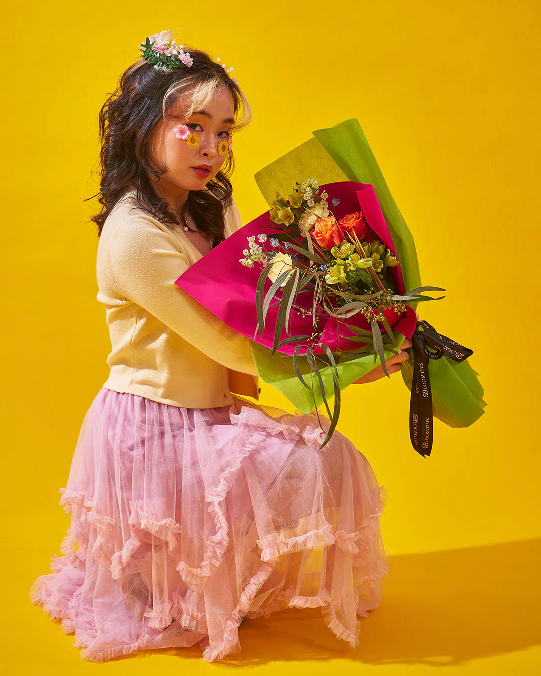 for the gram orange rose bouquet - Image 8