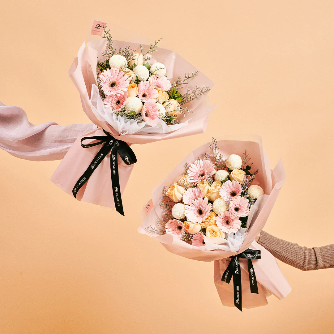 Freye Gerbera & Rose Bouquet (MD) - Image 7