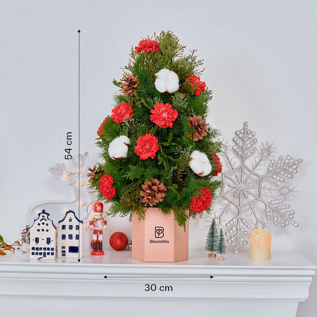 Gabrielle Christmas Tree Flower Box - Image 6