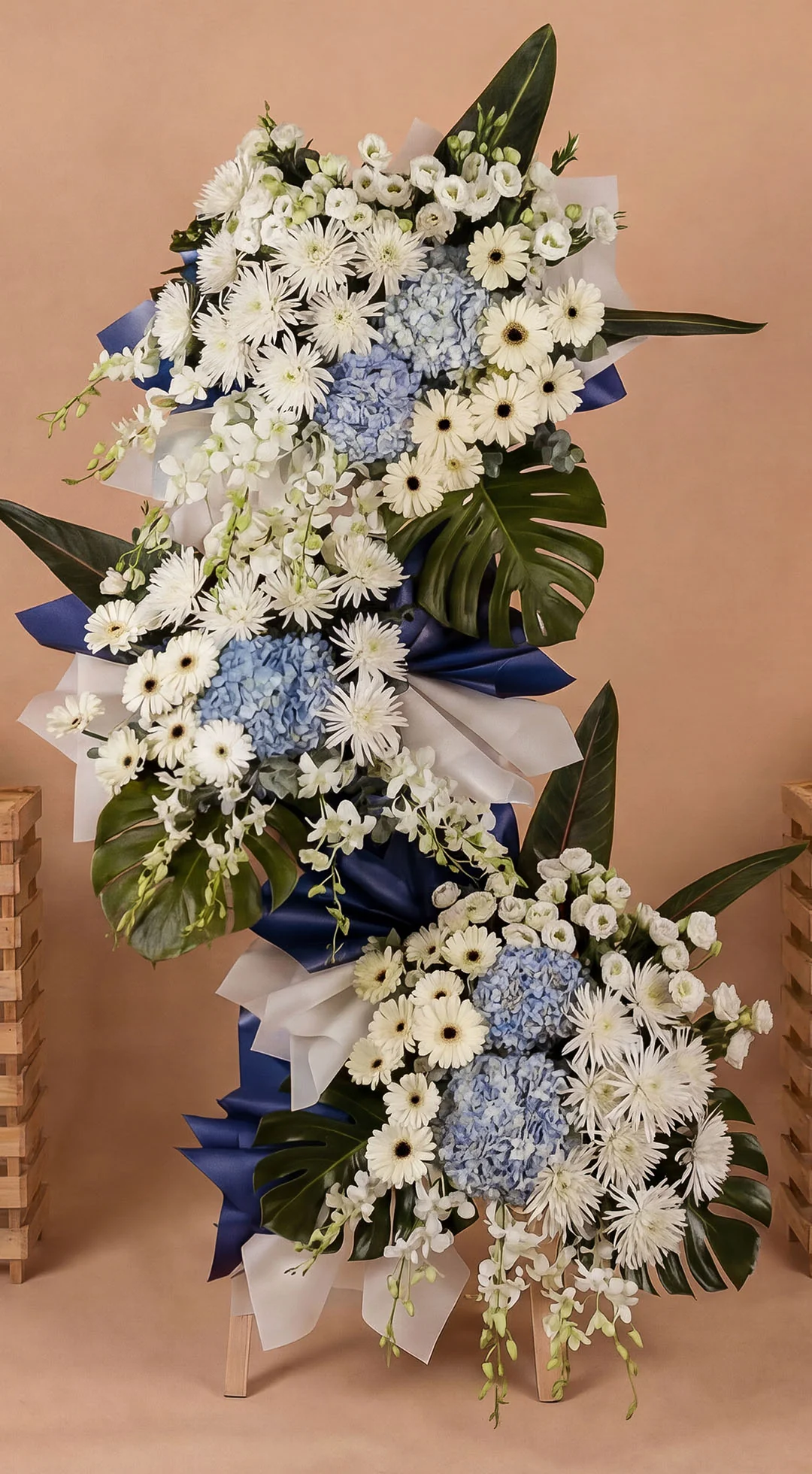 Galinios Premium 3-tier Condolence Flower Stand