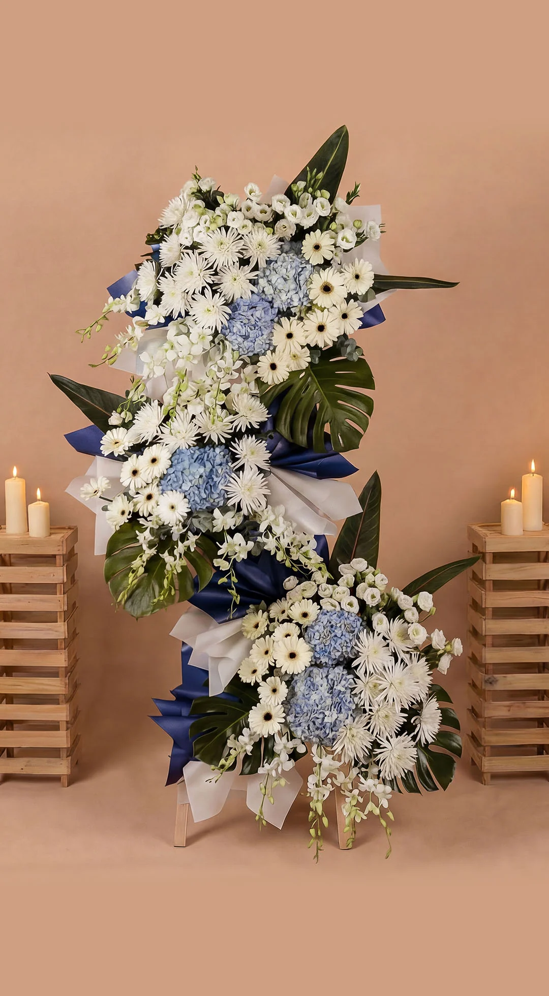 Galinios Premium 3-tier Condolence Flower Stand - Image 3