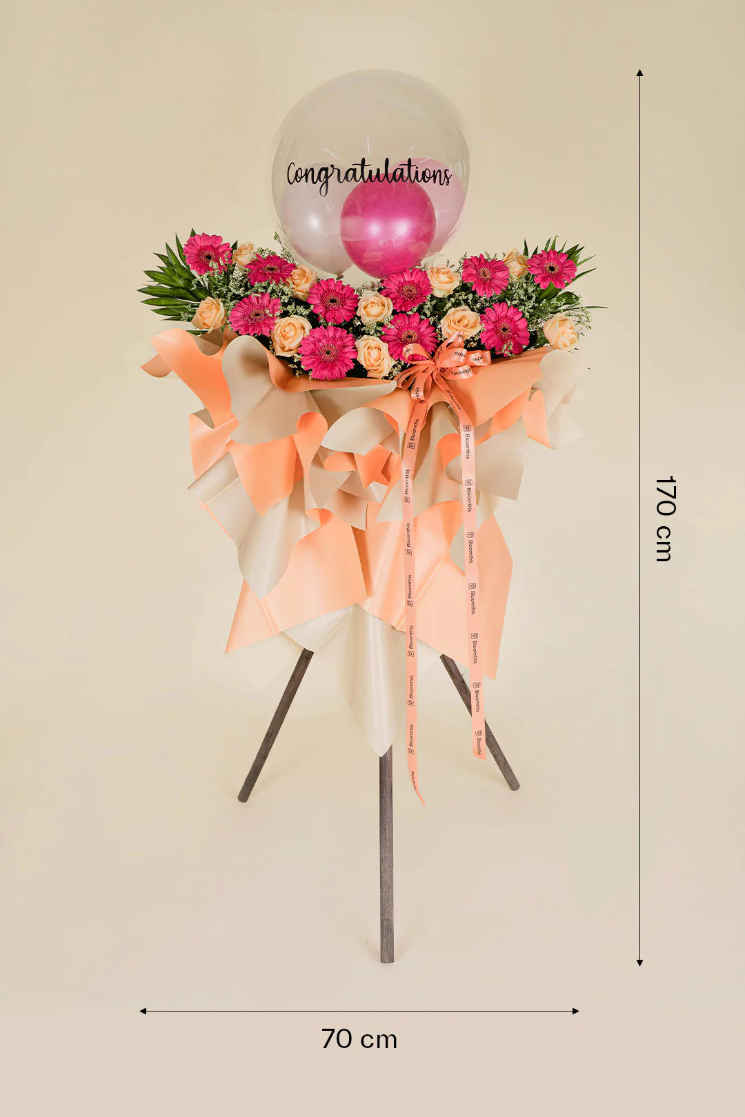 Glamorous Grand Opening Flower Stand - Image 4