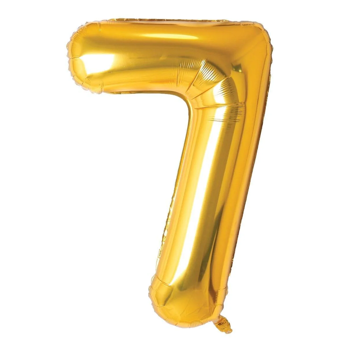 Gold Number 7 Foil Balloon (32 in)