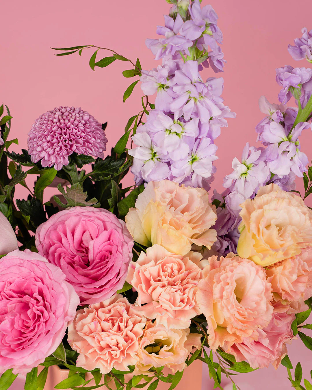 Haruka Pink Rose Flower Box - Image 5