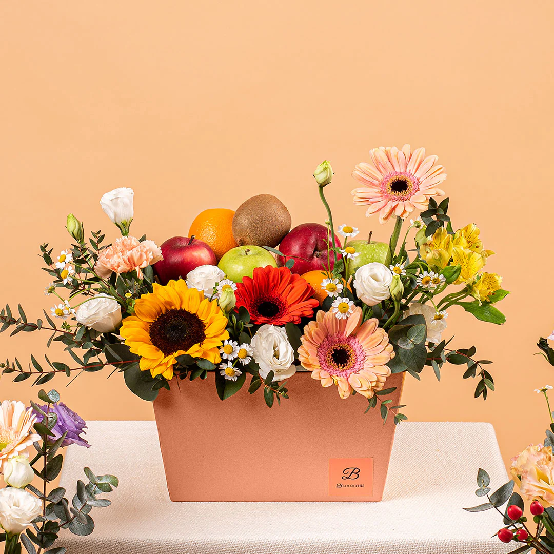 Hester Flowers & Fruit Basket - Image 3