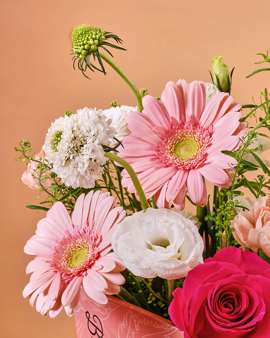 Imogen Pink Rose Mini BloomBag & Vase (MD) - Image 5