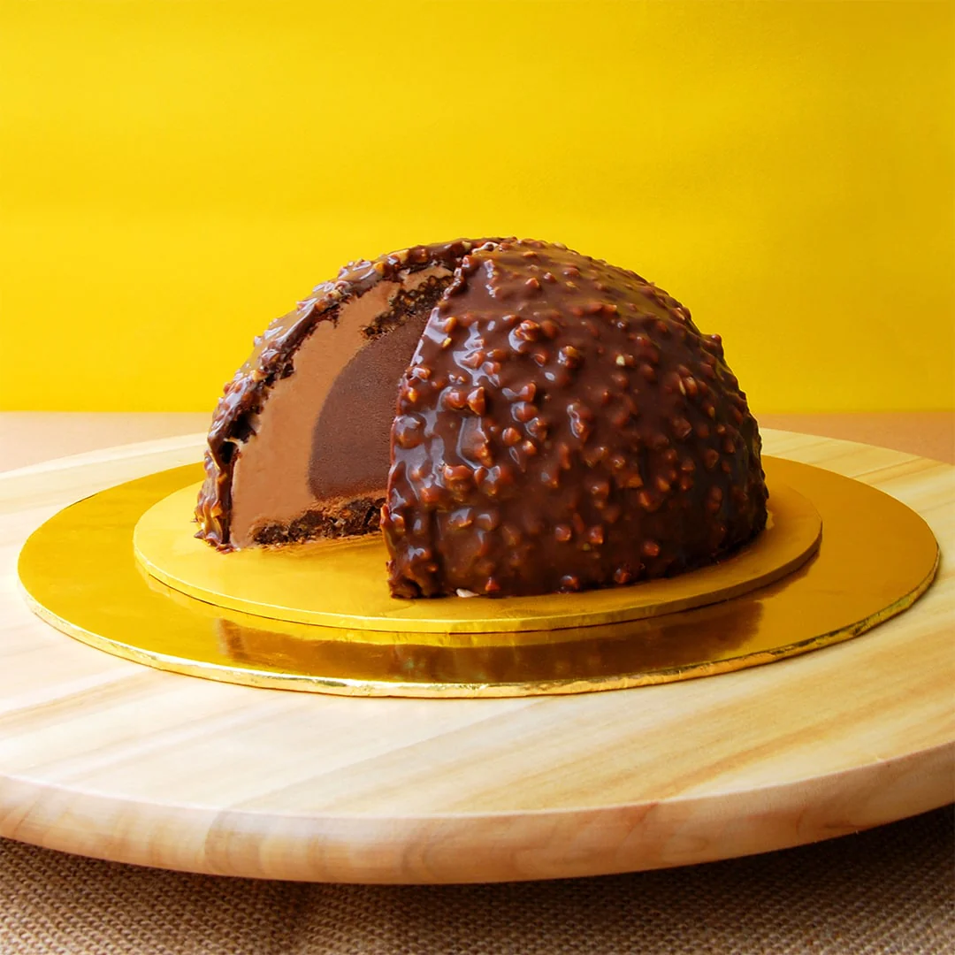 Inside Scoop Rocher Ice Cream Cake