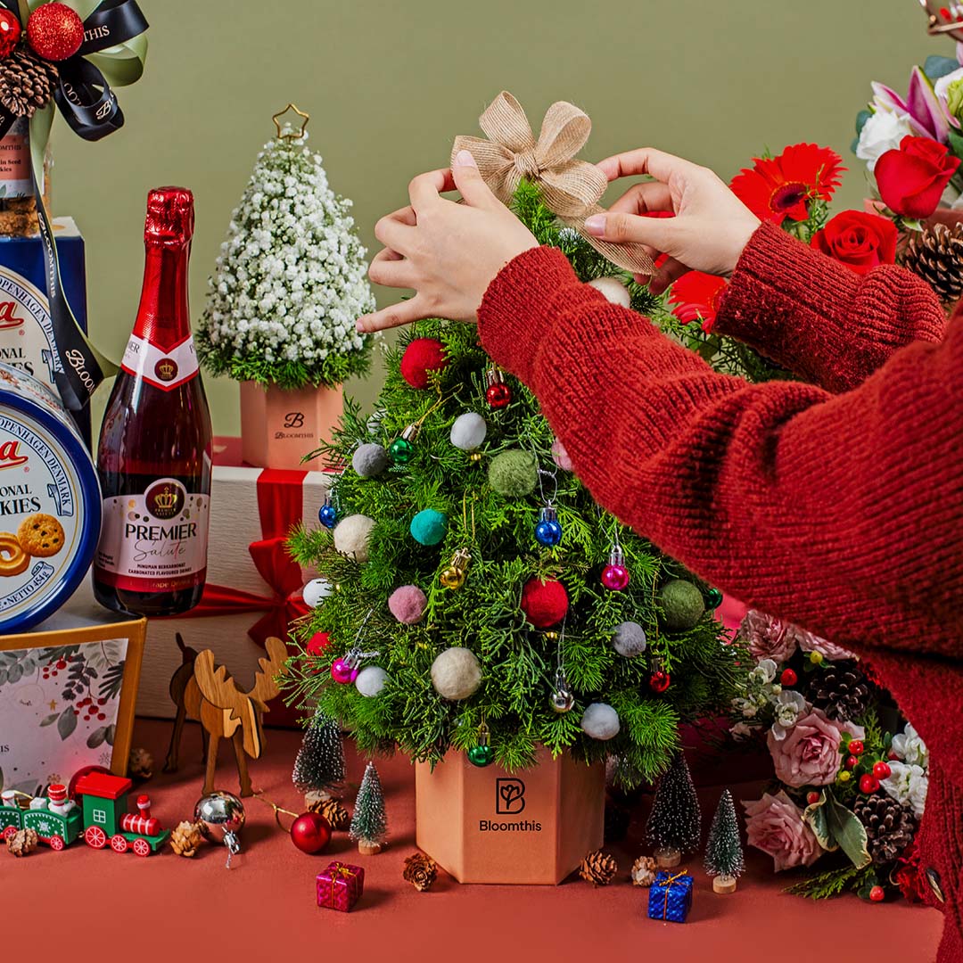 Jazzie Party Christmas Tree Flower Box - Image 5