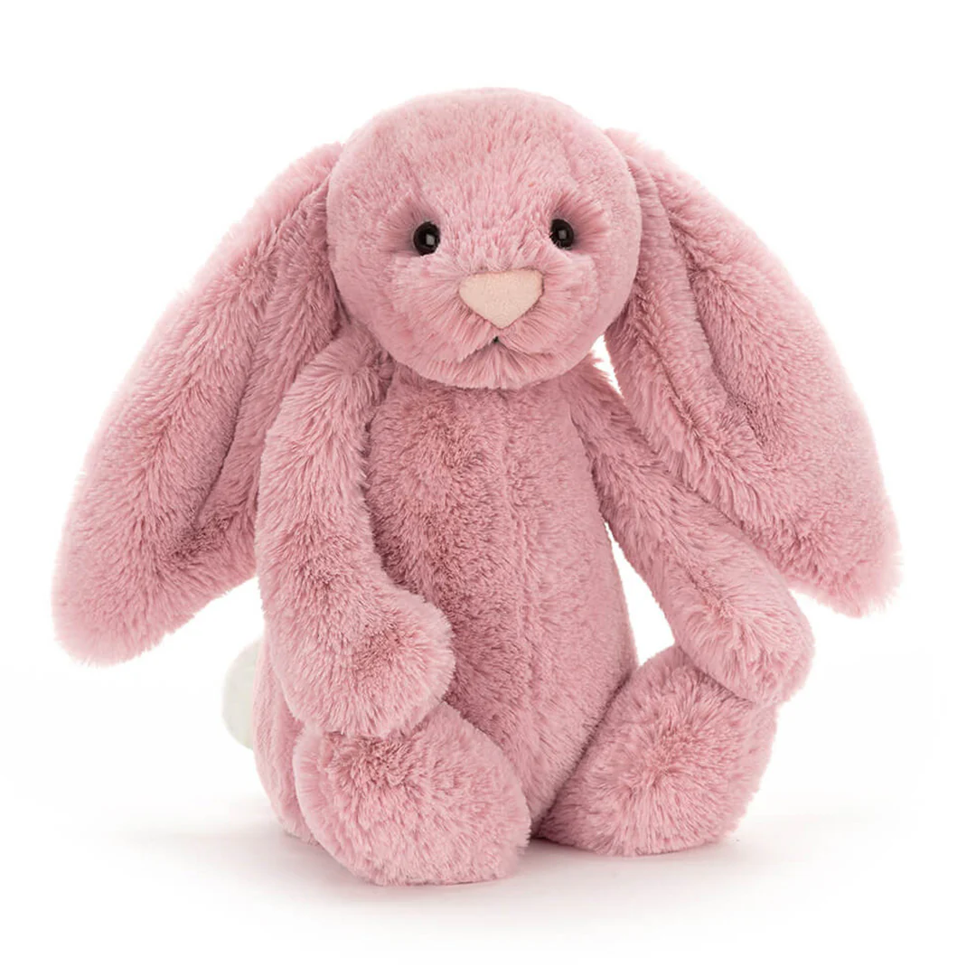 Jellycat Bashful Pink Tulip Bunny Plushie