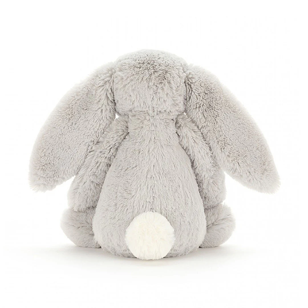 Jellycat Bashful Silver Bunny Plushie - Image 3
