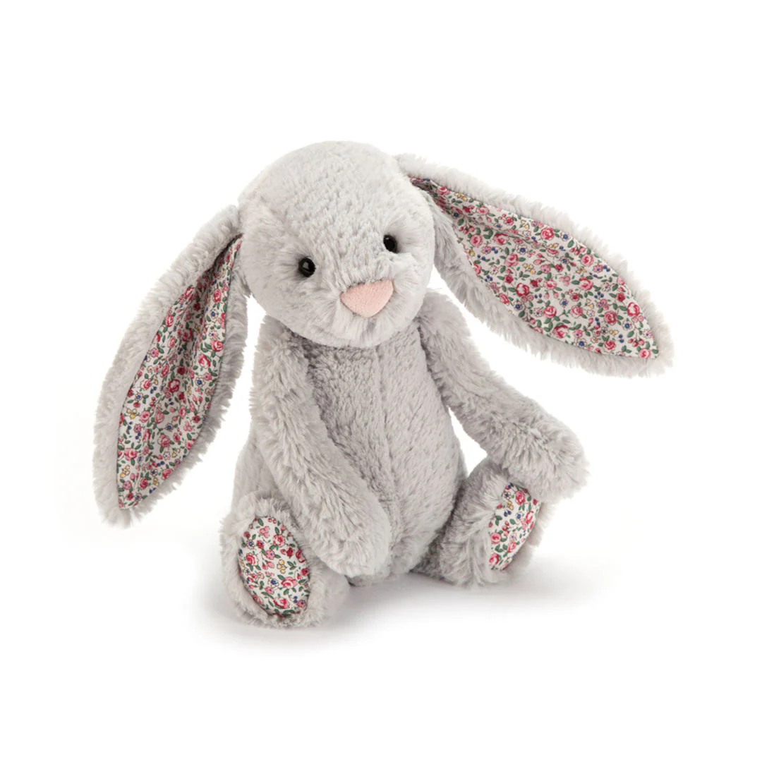 Jellycat Blossom Silver Bunny Plushie - Image 4