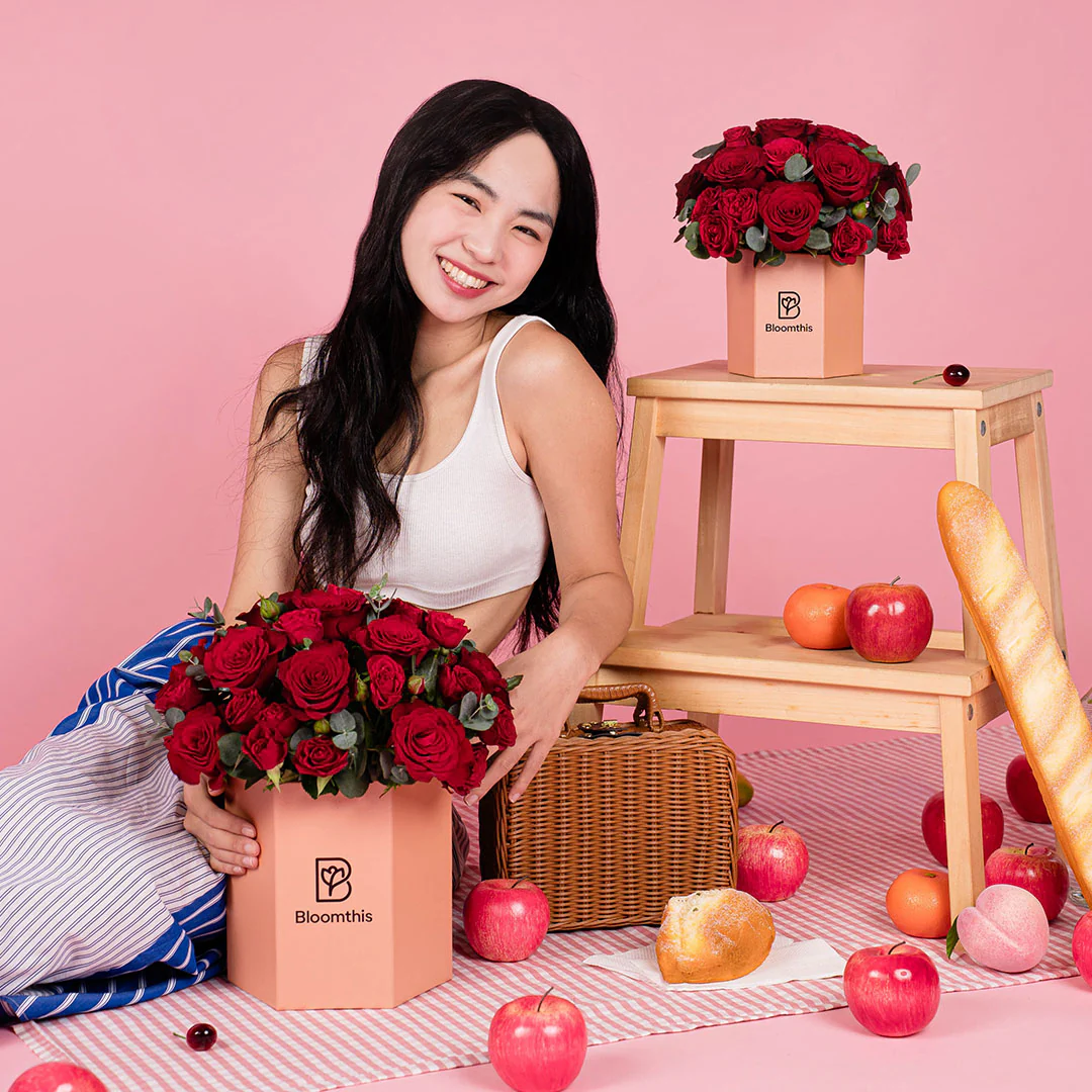 Kate Red Rose Flower Box - Image 6