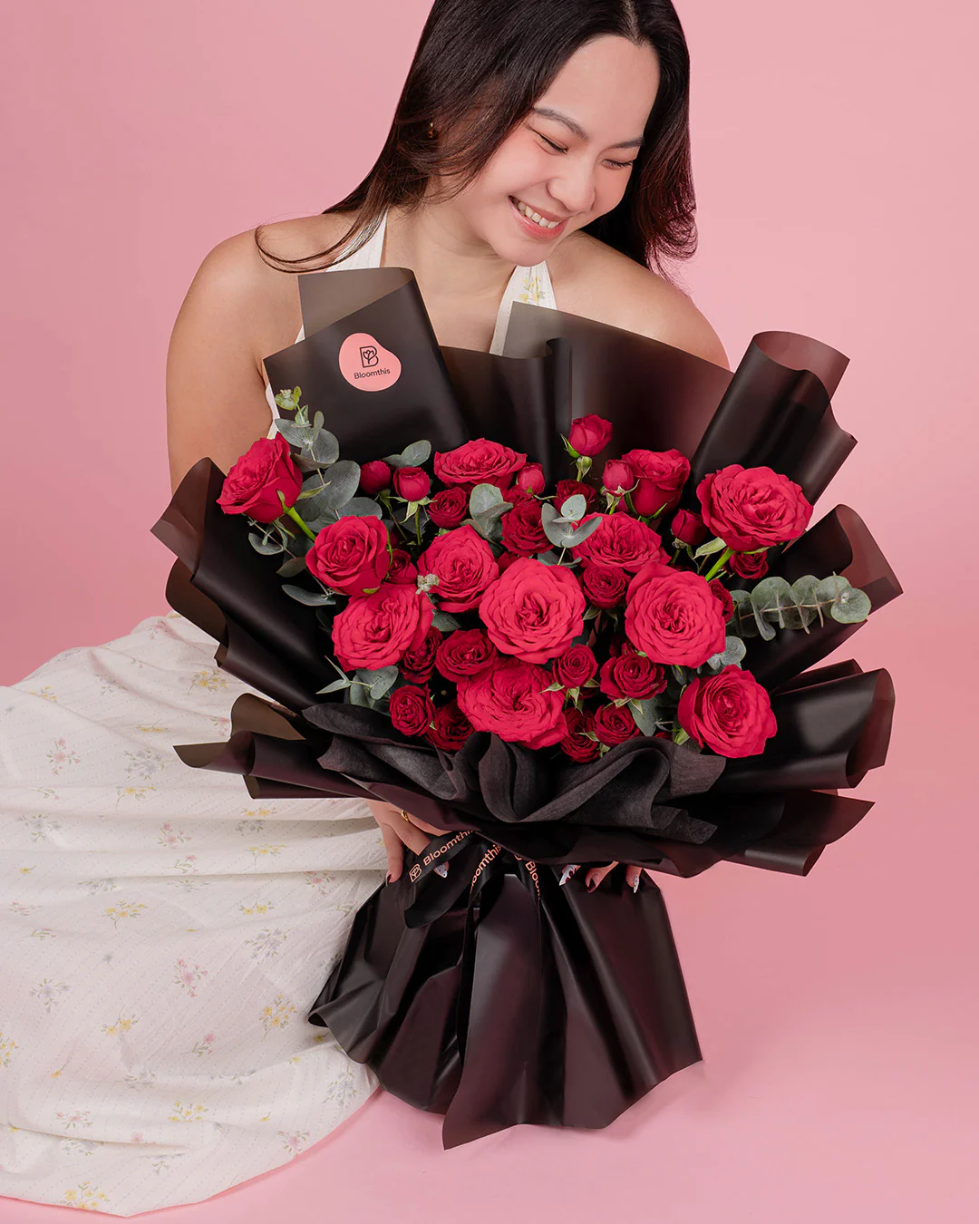 Kate Red Rose Bouquet - Image 2