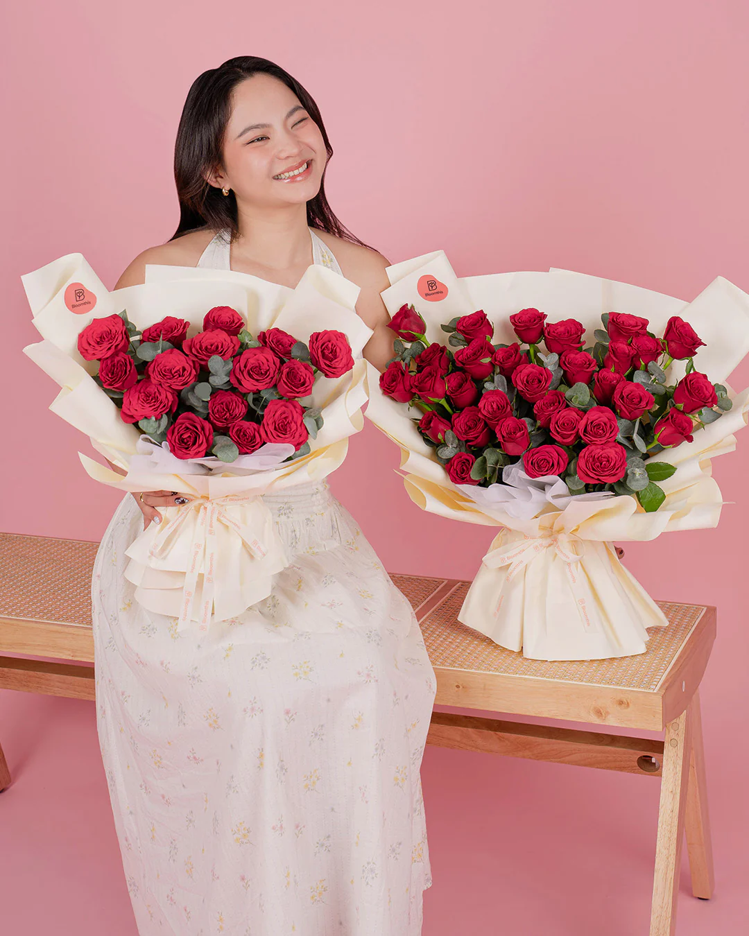 Kathy Red Rose Bouquet - Image 8