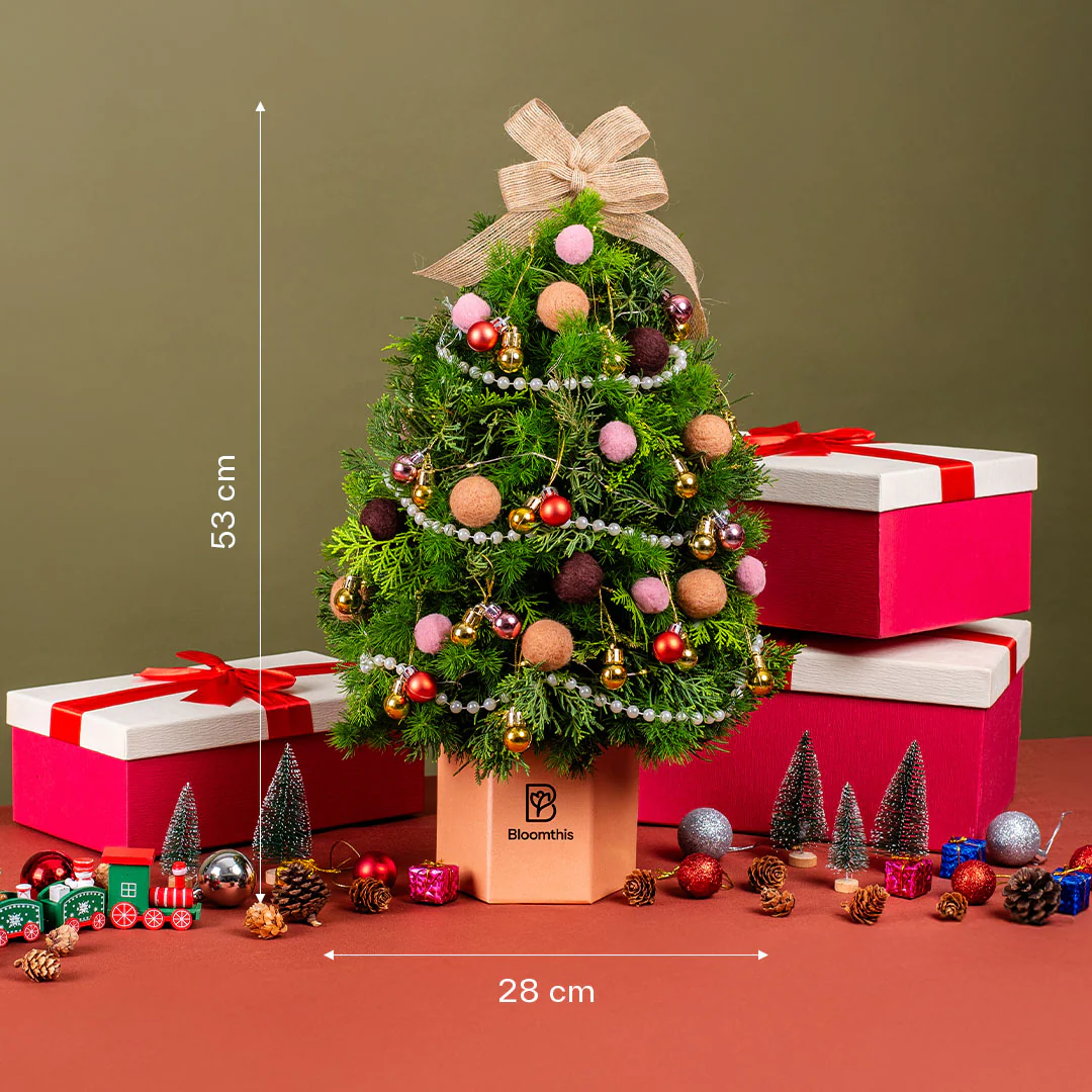 Krissy Starry Night Christmas Tree Flower Box - Image 5