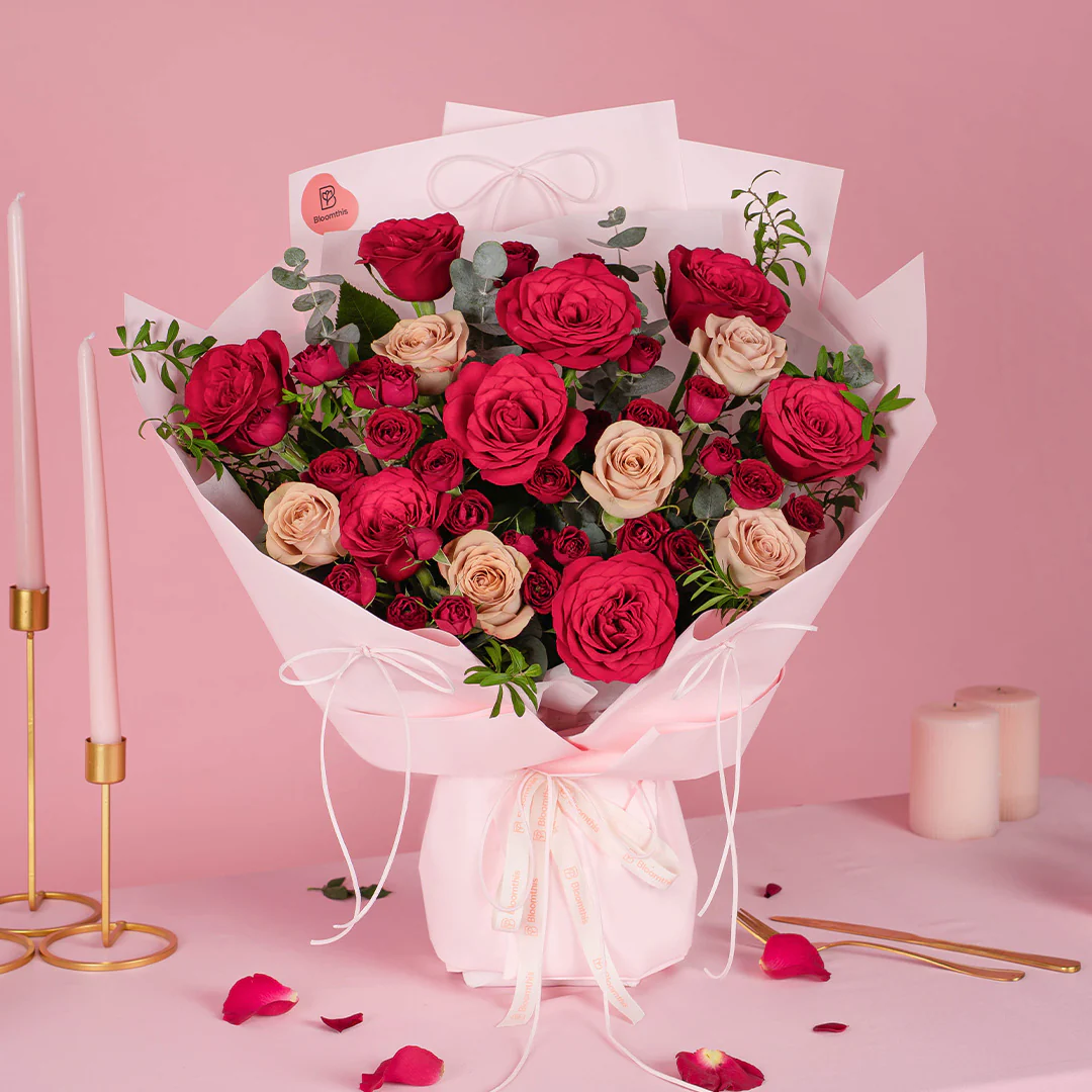 Lauren Red Rose Bouquet