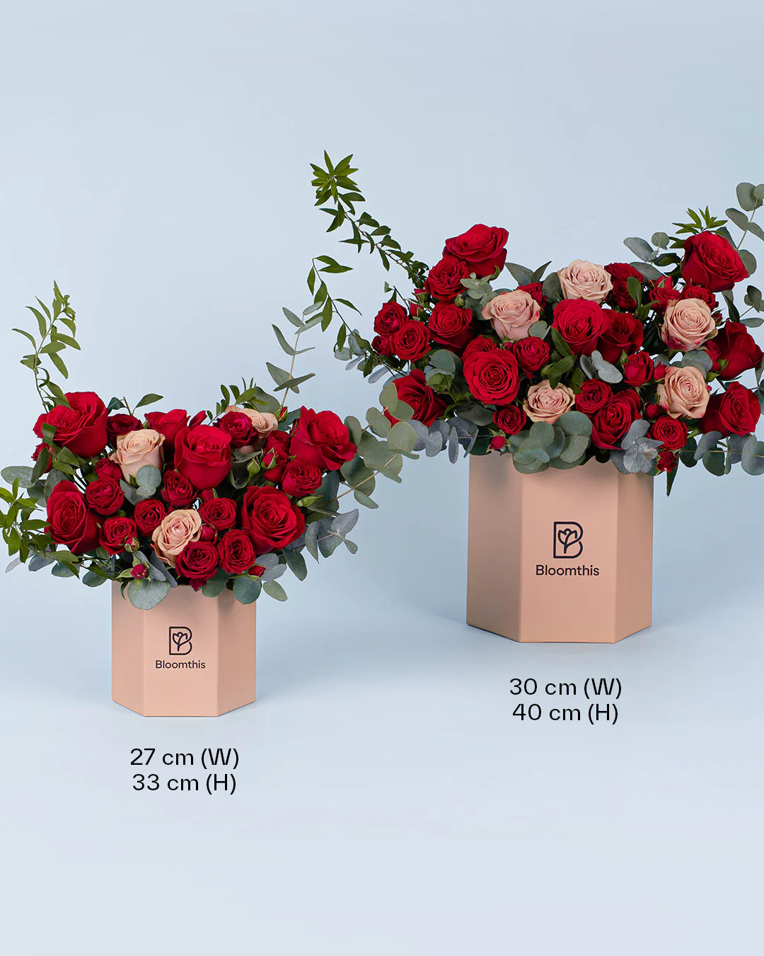 Lauren Red Rose Flower Box - Image 7